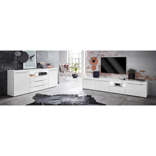 borchardt Möbel Lowboard »DURBAN«, Breite 200 cm auf Raten kaufen