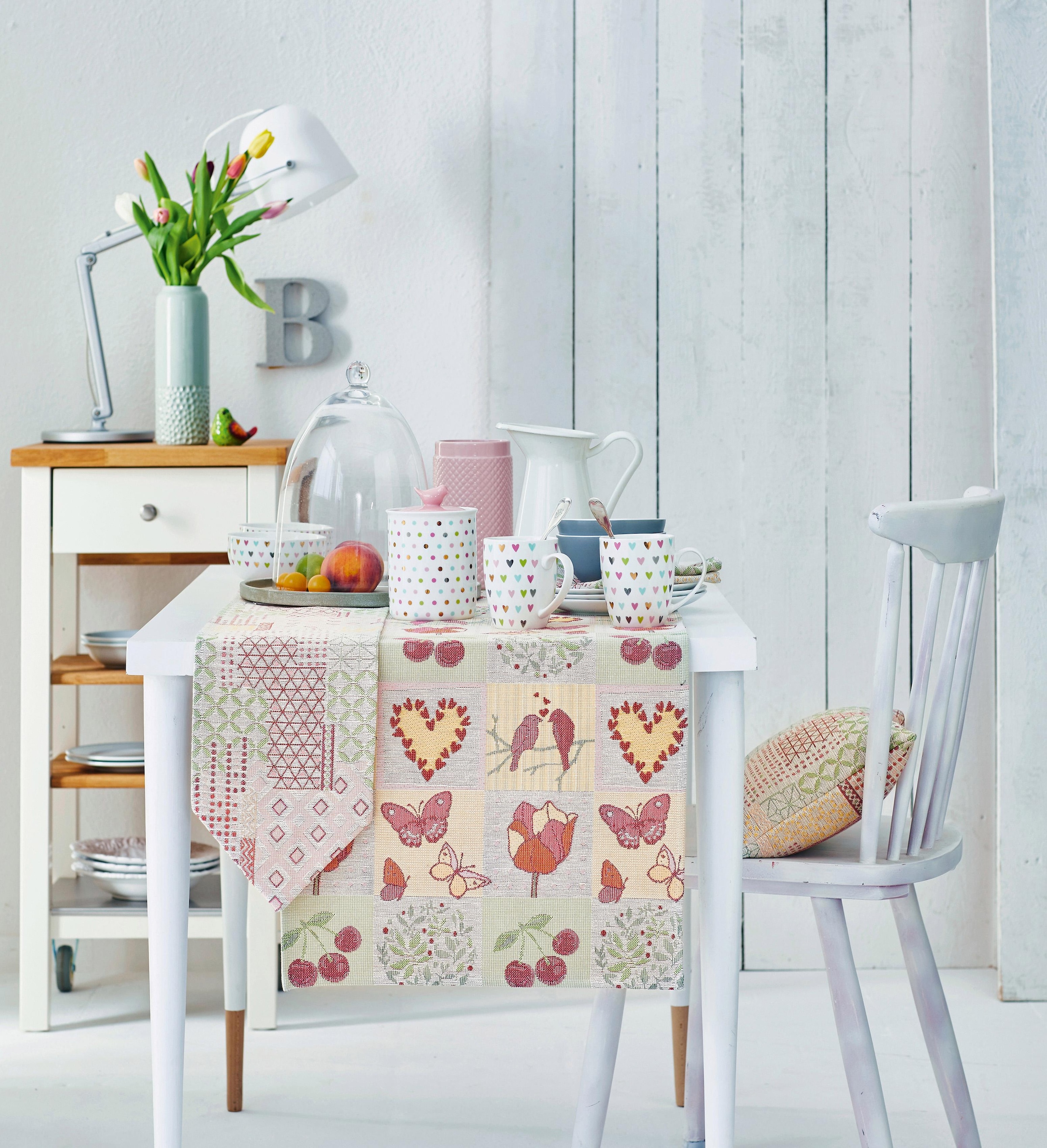 APELT Mitteldecke »5315 HAPPY EASTER, Gobelin, Osterdeko, Ostern«