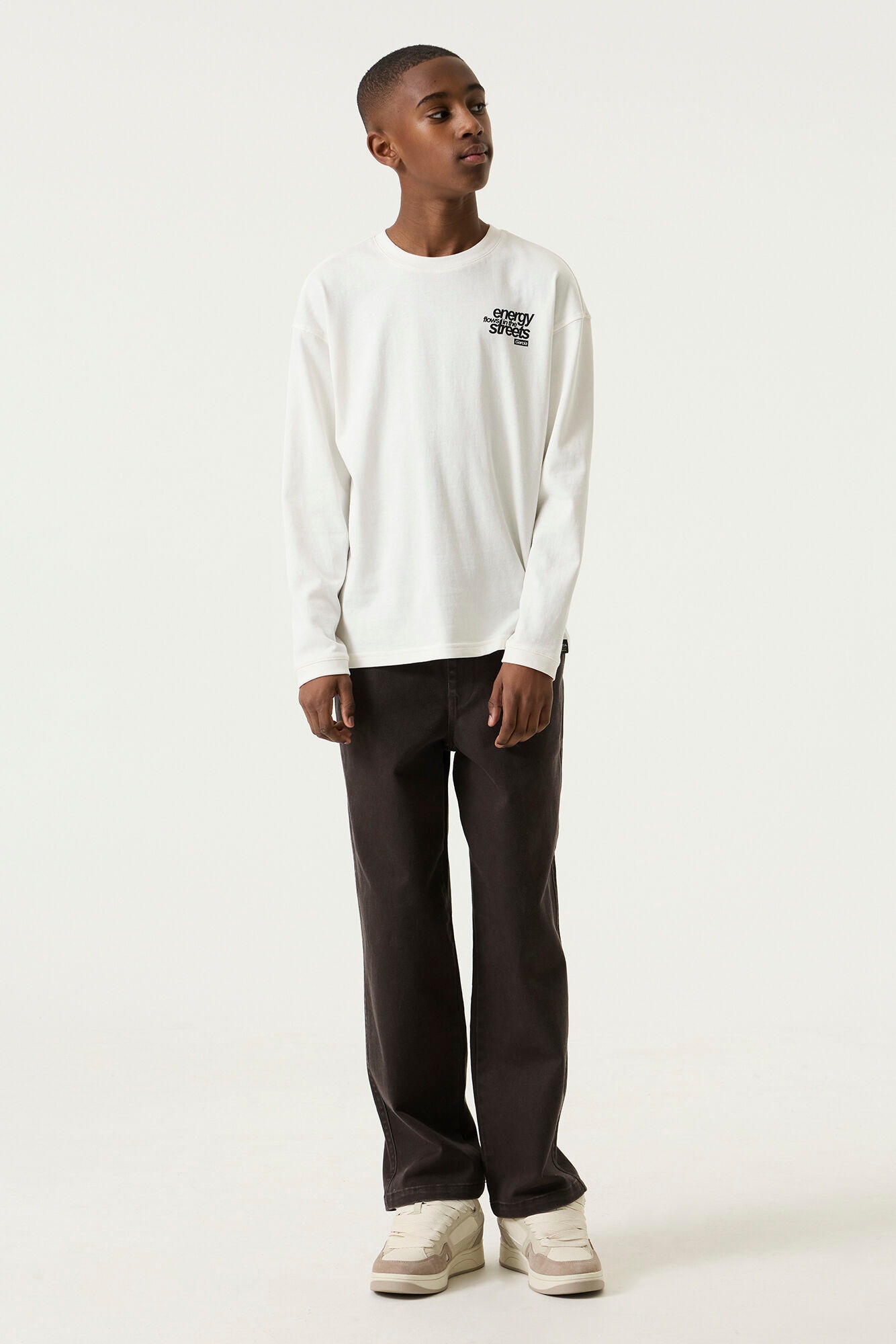 Garcia Langarmshirt mit Print for BOYS