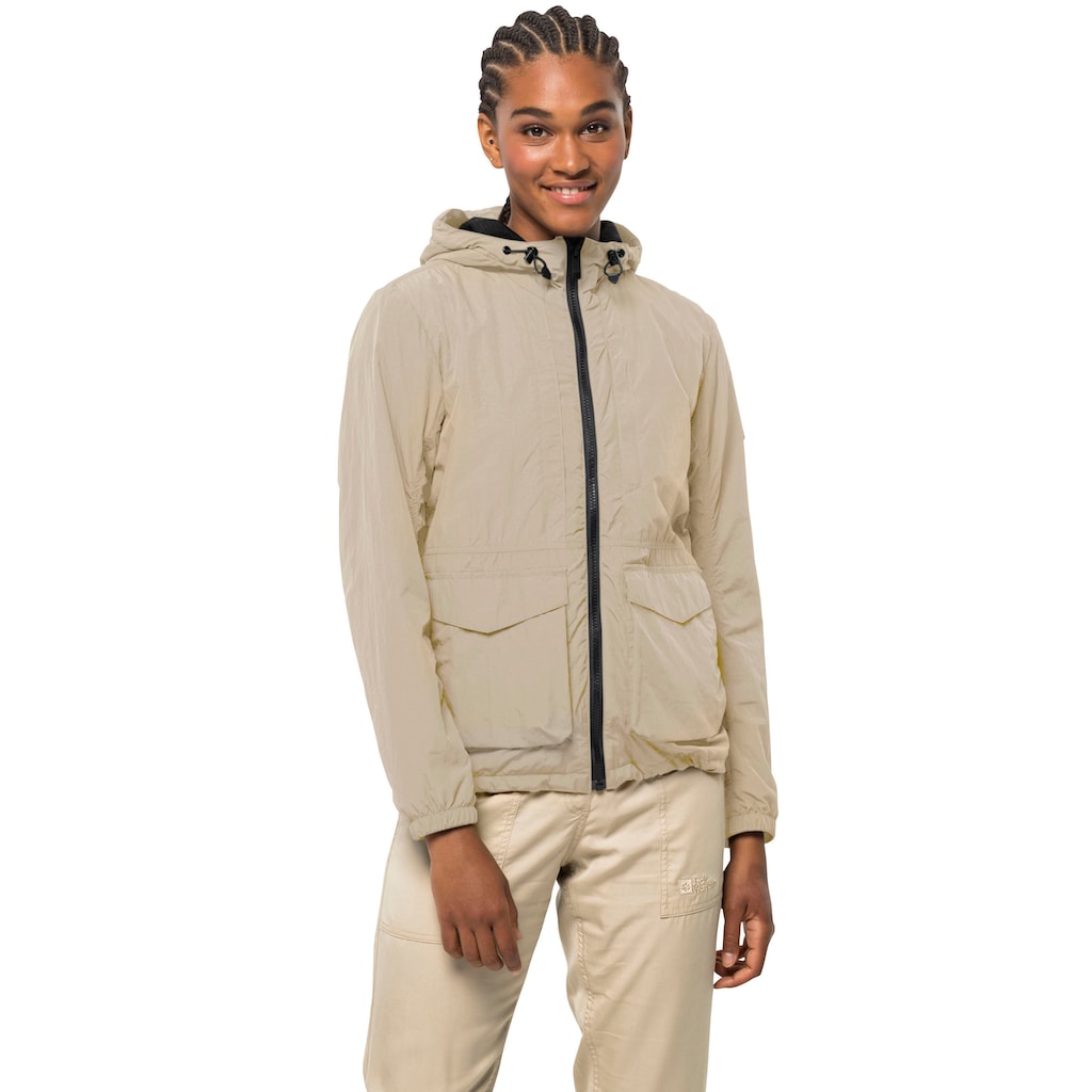 Jack Wolfskin Outdoorjacke »LIGHTSOME WANDER JKT W«, mit Kapuze