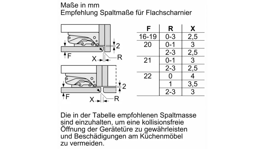 NEFF Einbaukühlschrank »KI1212FE0«, KI1212FE0, 87,4 cm hoch, 54,1 cm breit, Fresh Safe: Schublade für flexible Lagerung von Obst & Gemüse