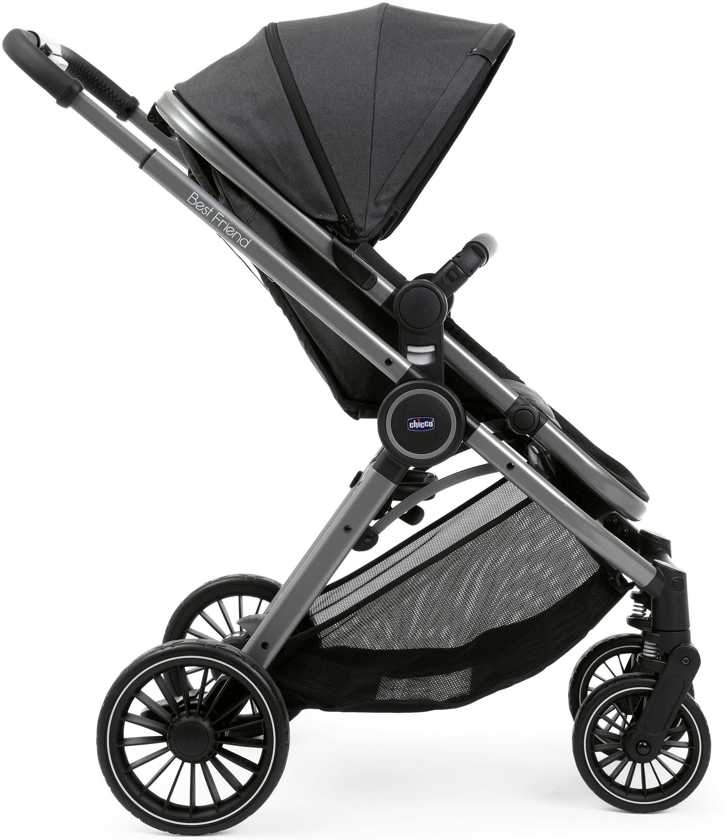 Chicco Sportbuggy »Buggy Best Friend Pro, pirate black«, inklusive Regenschutz