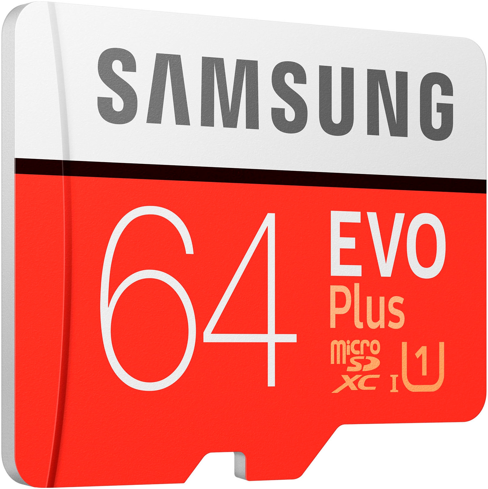 Samsung Speicherkarte »Evo Plus 64GB« (64 GB UHS-I Class 10 100 MB/s Lesegeschwindigkeit)