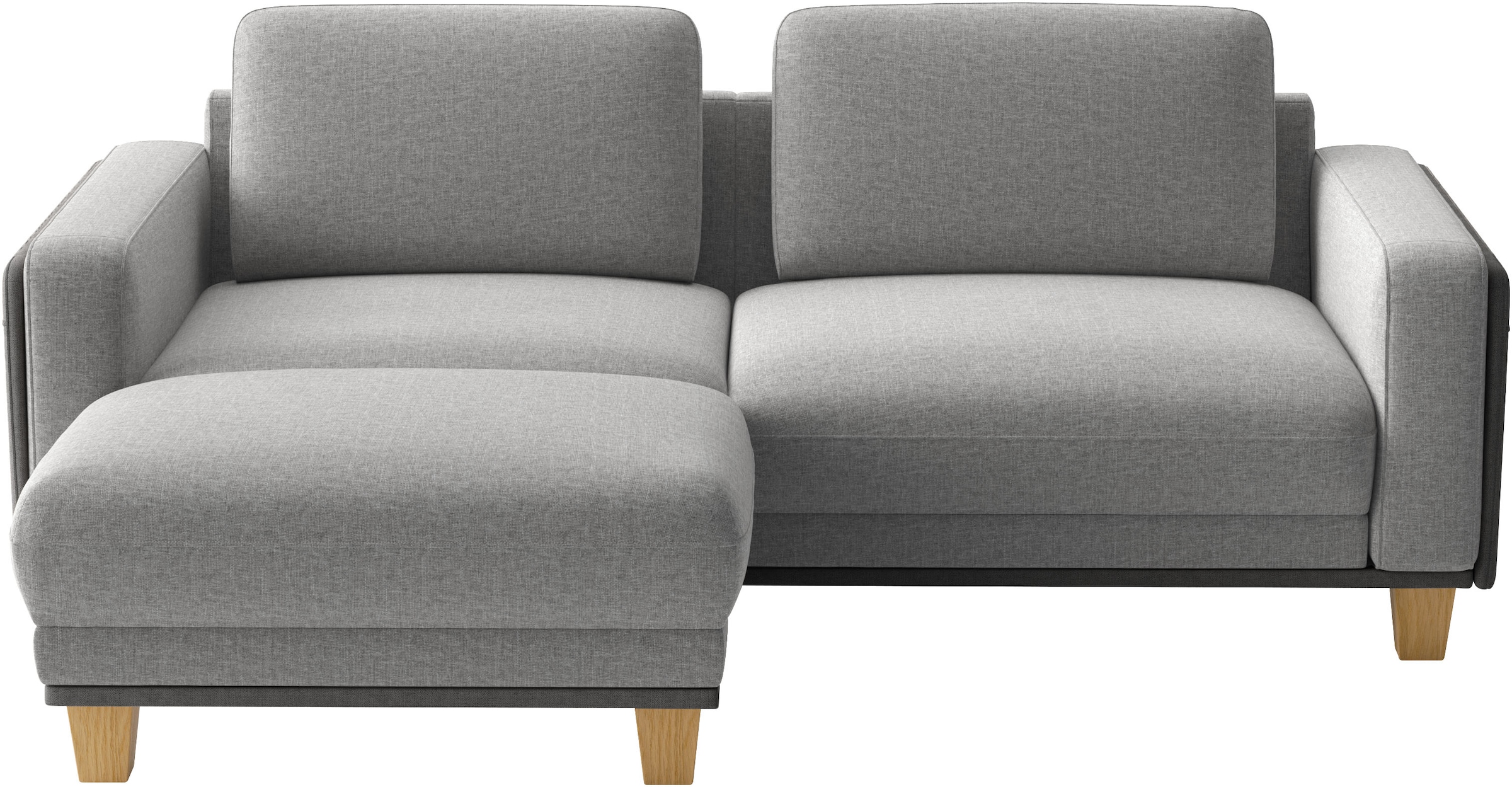 sit&more Ecksofa »Concept« Modernes Sofa in drei Fußfarben zur Auswahl