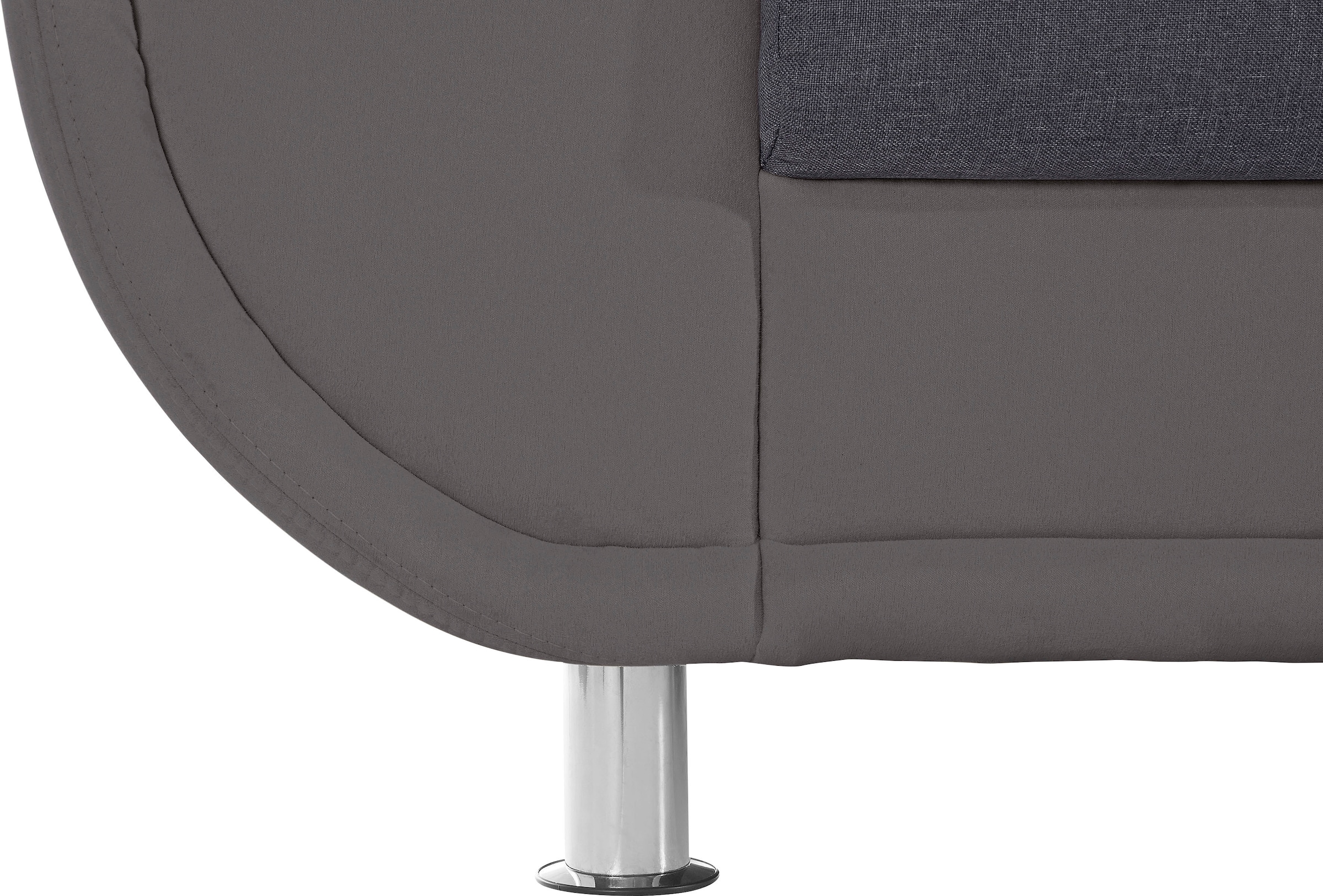 TRENDMANUFAKTUR Sessel »Rondo 3, Loungesessel, Breite 121cm« wahlweise mit komfortablem Federkern, mit extra breiten Armlehnen