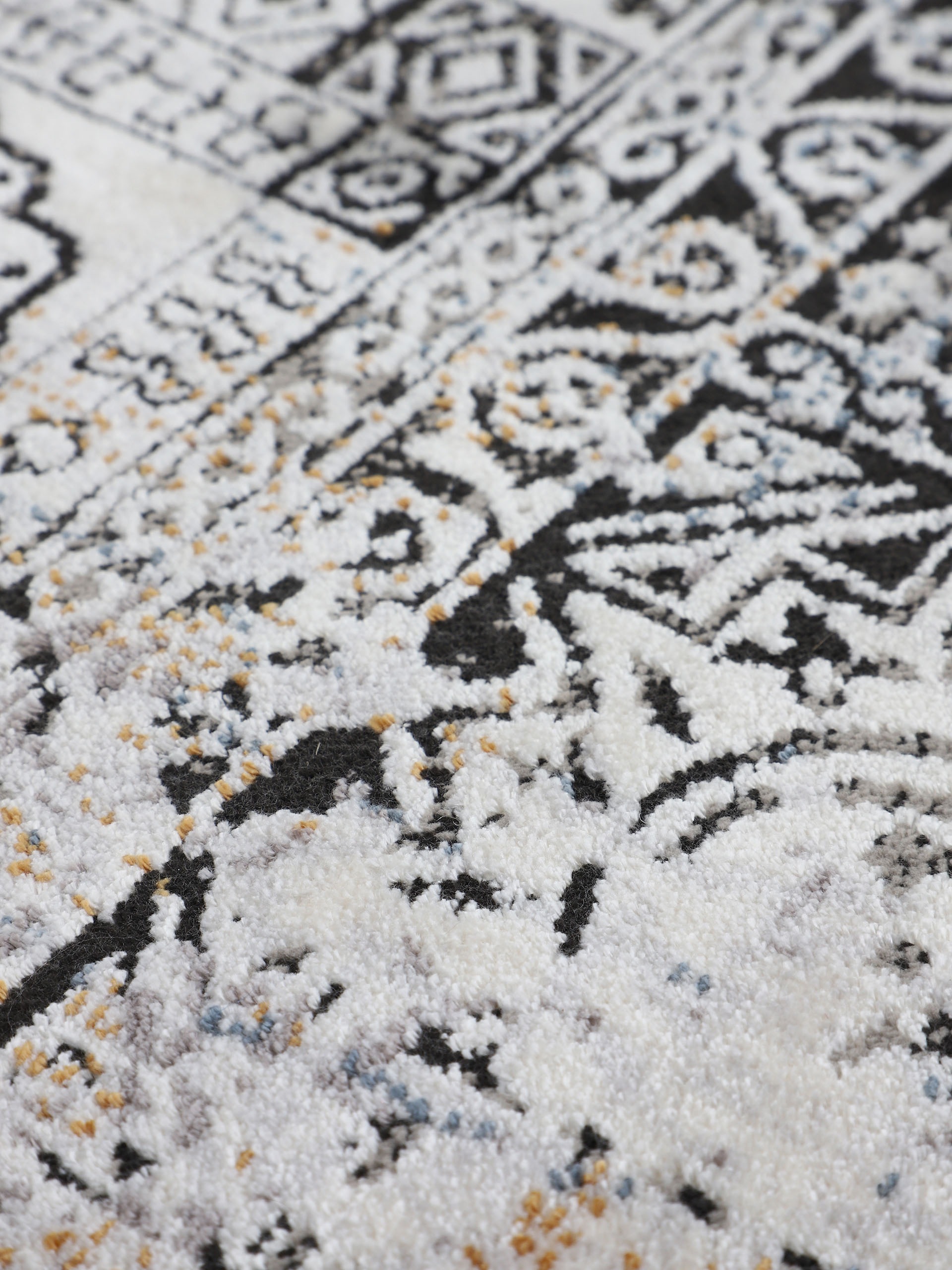 carpetfine Teppich »Vintage Liyath«, rechteckig, 8 mm Höhe, hoher Viskoseanteil, im Vintage Look, Wohnzimmer