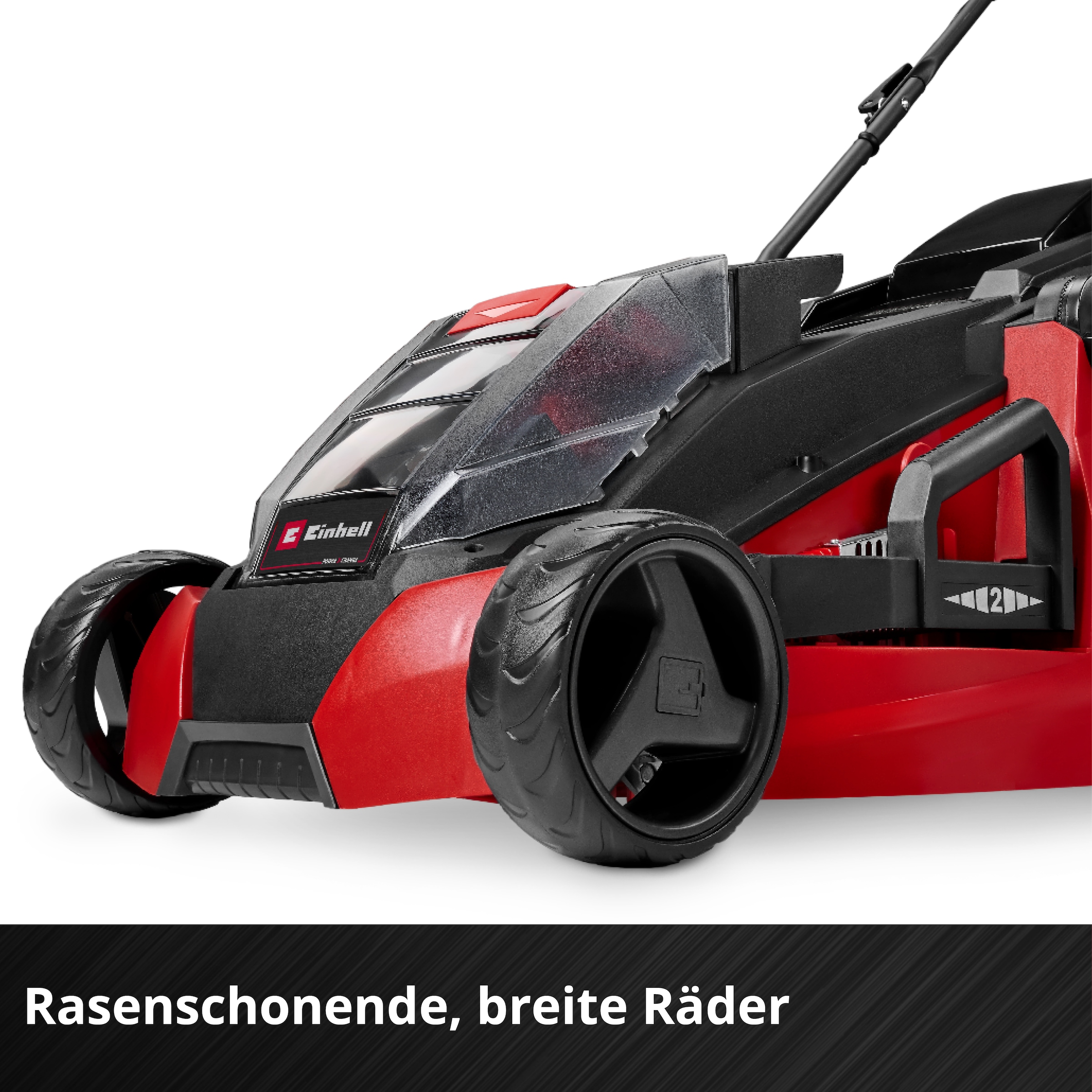 Einhell Akkurasenmäher »GE-CM 43 Li M Kit (2x4,0Ah)« mit Mulchkeil, 2 Akkus 18V/4Ah und 2 Ladegeräten