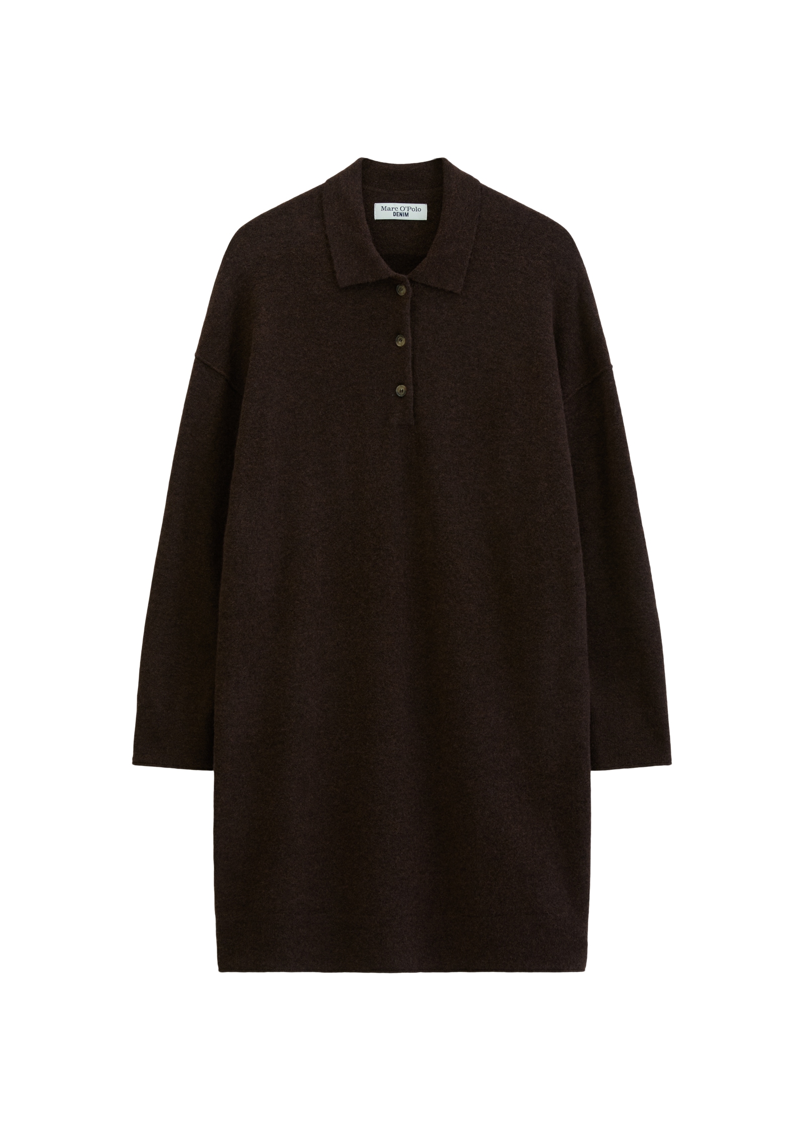 Marc O'Polo DENIM Strickkleid oversize aus weichem Schurwolle-Mix