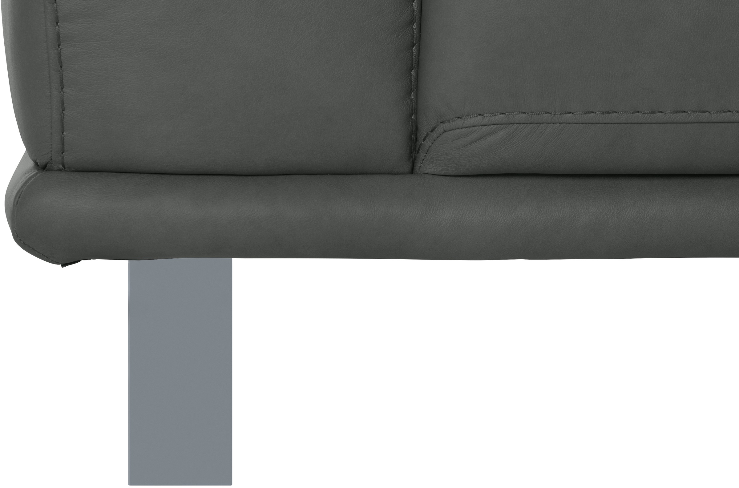 W.SCHILLIG 2,5-Sitzer »montanaa«, mit Metallkufen in Silber matt, Breite 232 cm