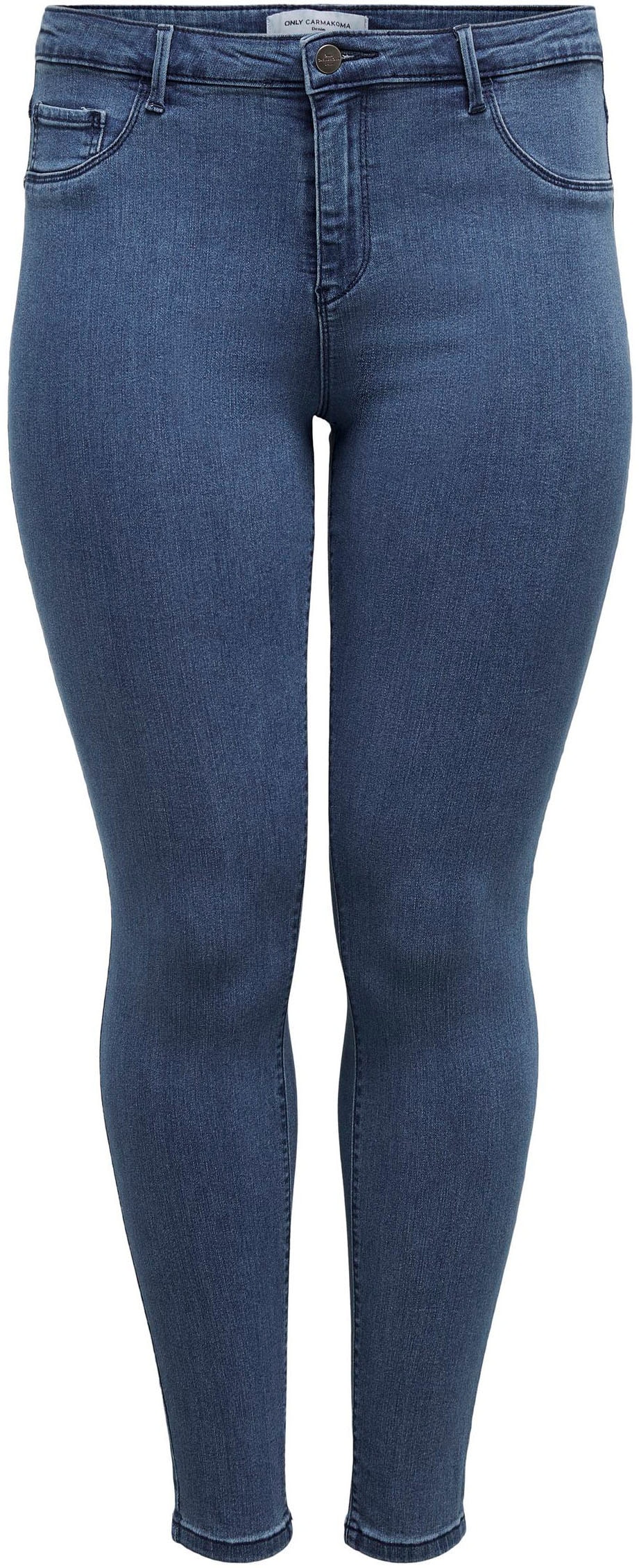 ONLY CARMAKOMA Skinny-fit-Jeans »CARTHUNDER PUSH UP REG SK JNS«