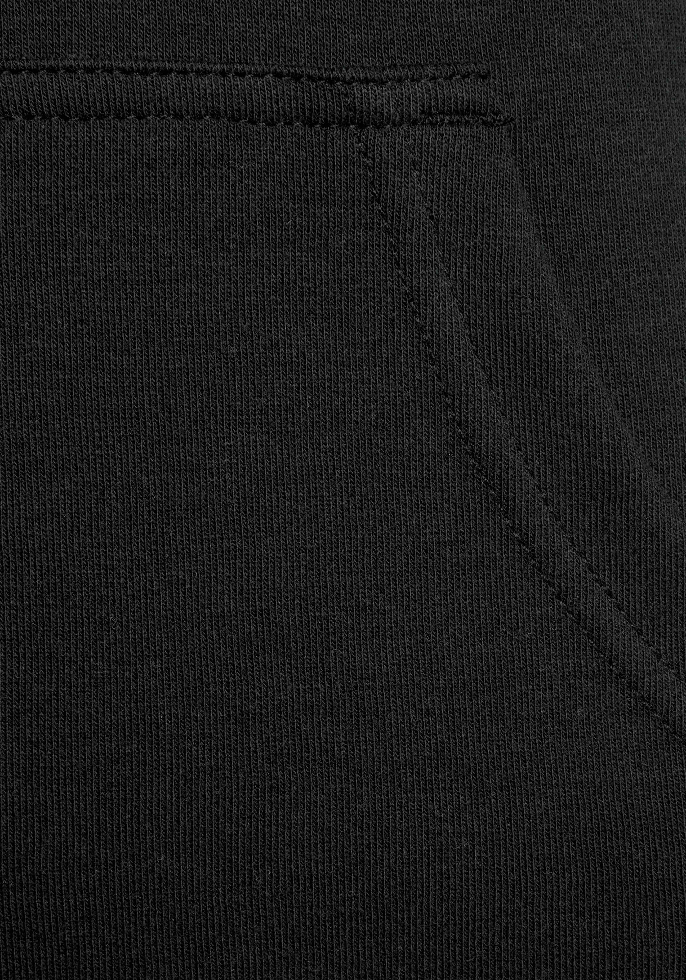 KangaROOS Kapuzensweatshirt, Mit Stickerei und Blumendruck, Loungeanzug, Hoodie