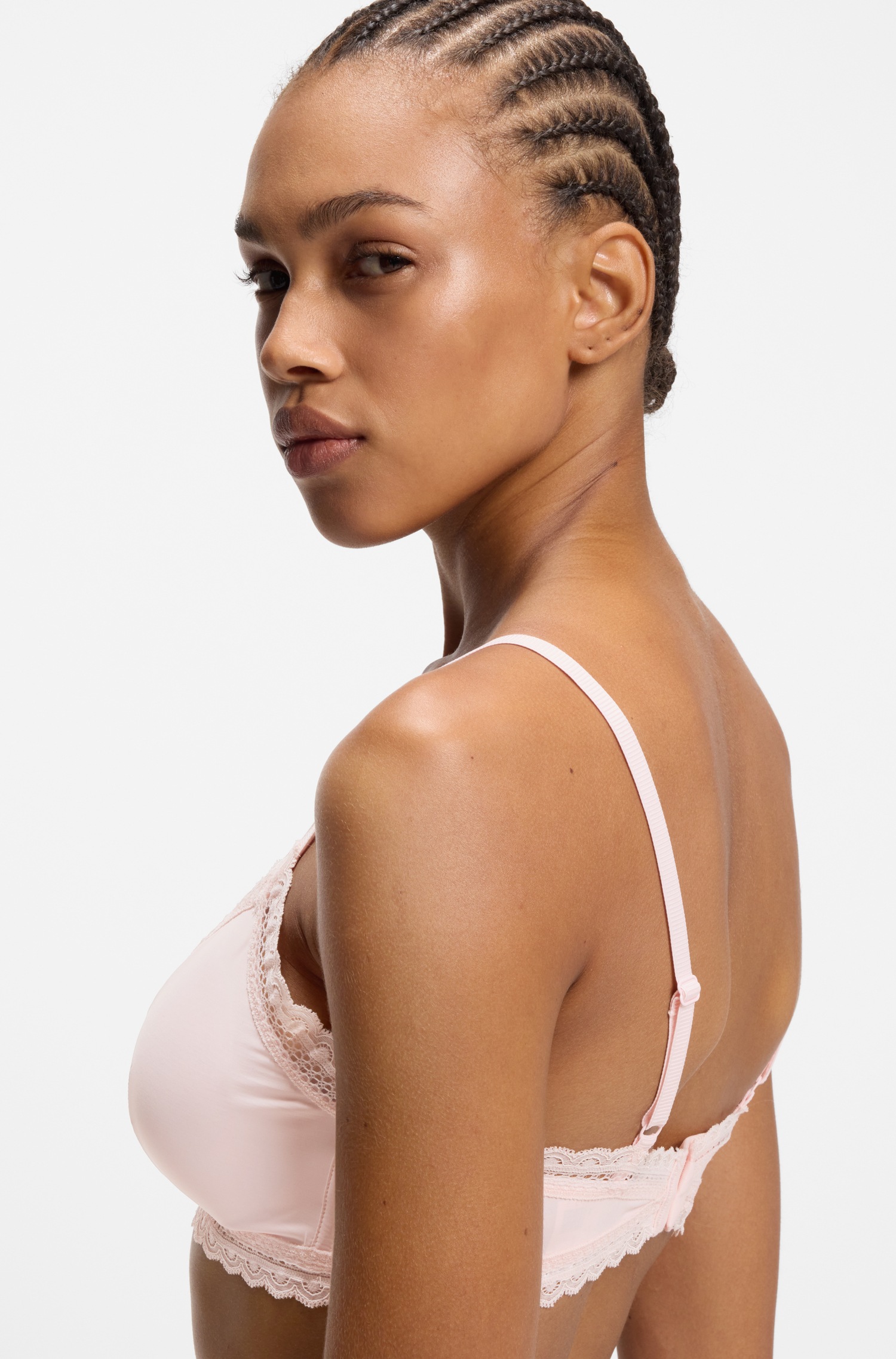 HUGO Underwear Triangel-BH »Unique« mit Spitze