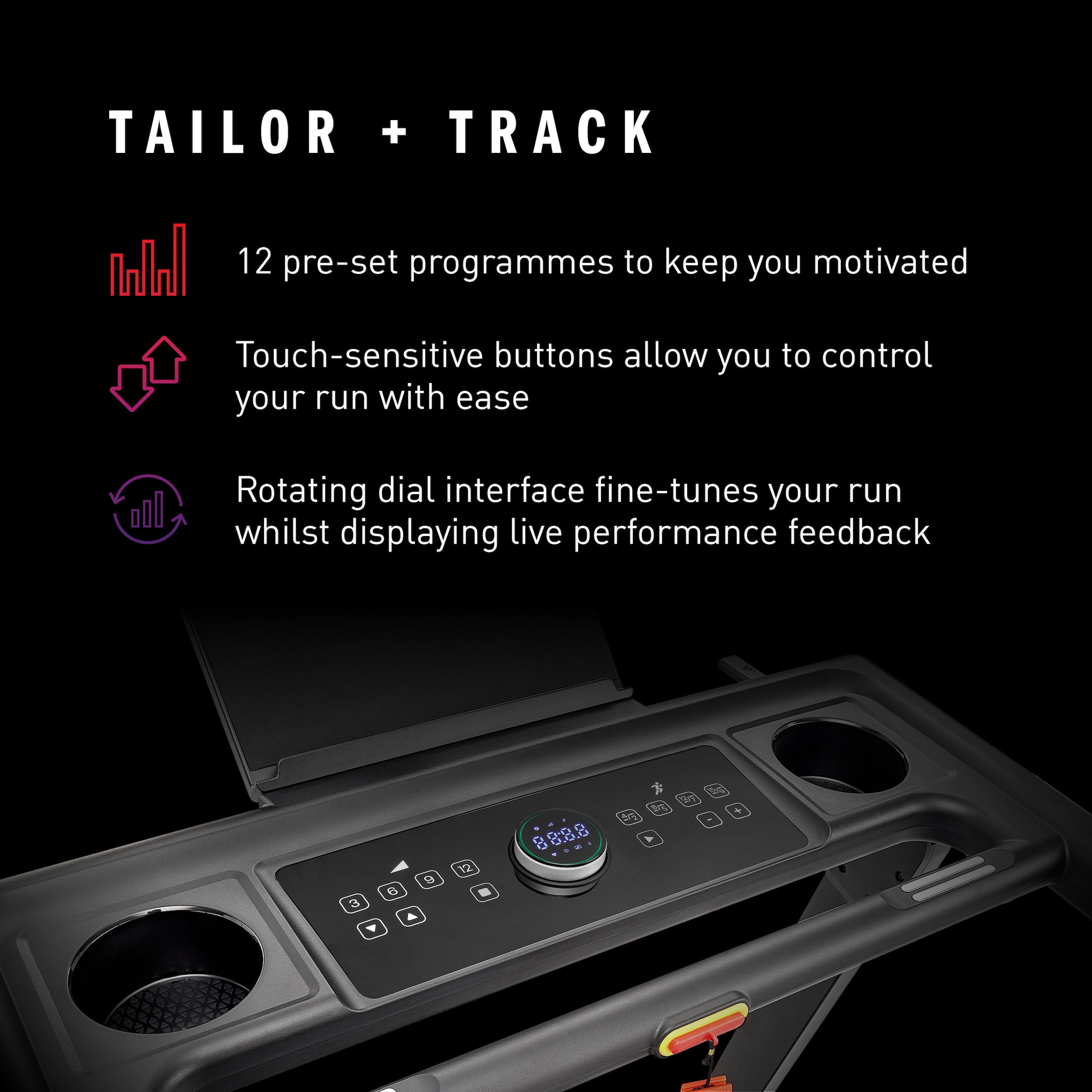 adidas Performance Laufband »T-1 Bluetooth«, (Packung)