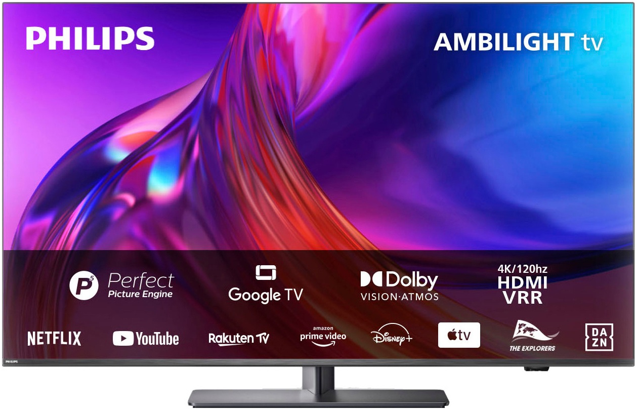 Philips LED-Fernseher, 164 cm/65 Zoll, 4K Ultra HD, Android TV-Smart-TV-Google TV