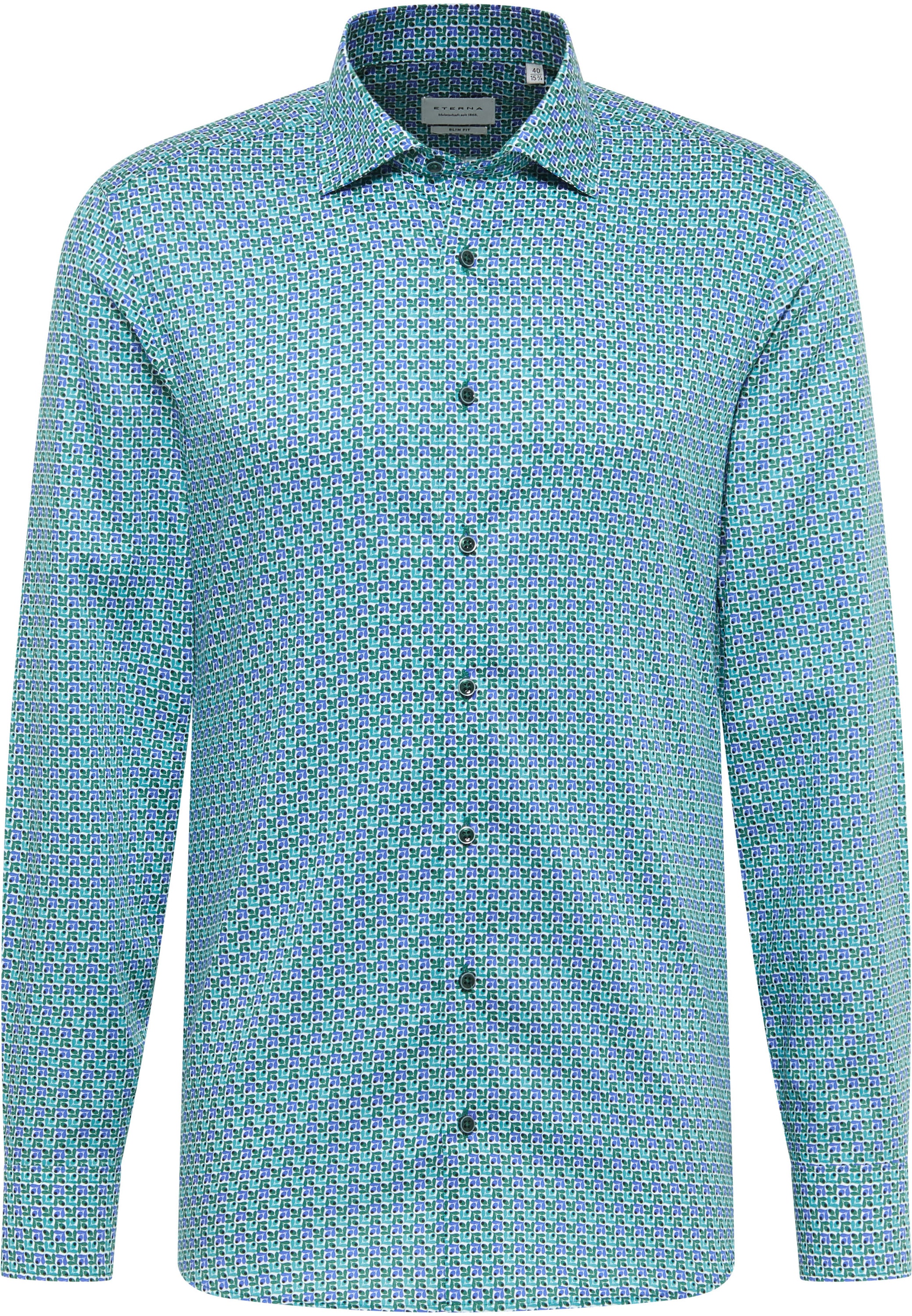 Eterna Langarmhemd »SLIM FIT«, NON IRON (bügelfrei)