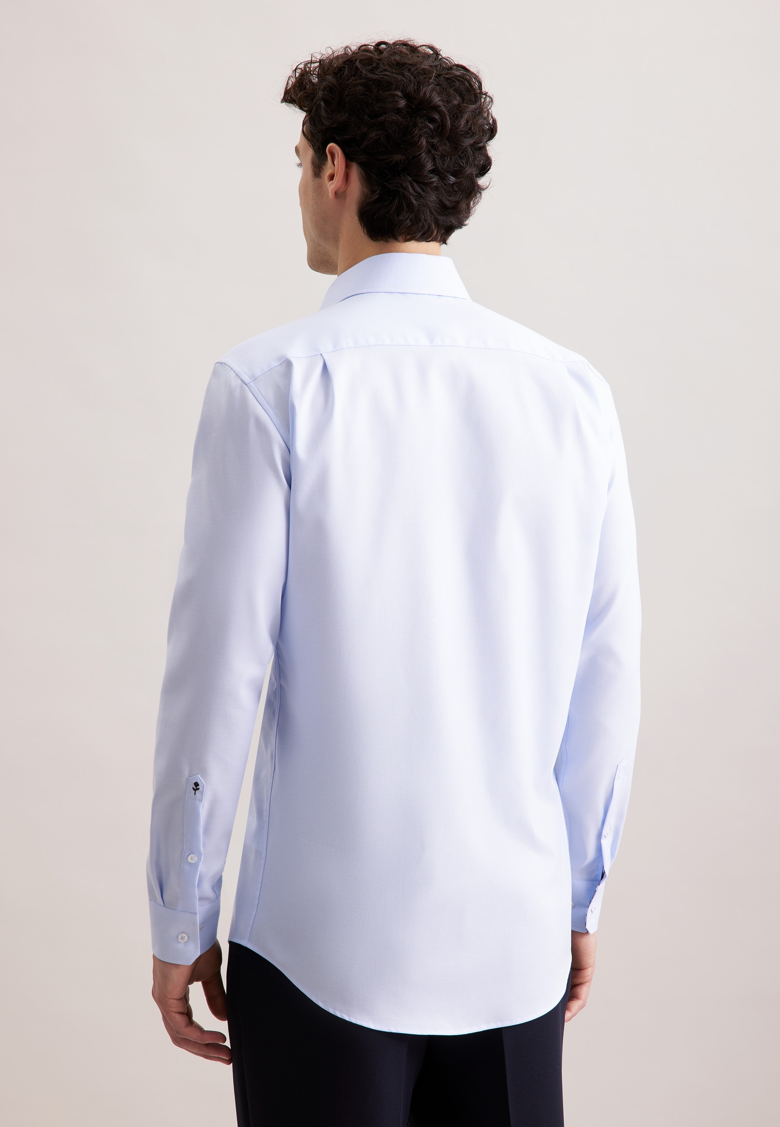 seidensticker Businesshemd »Comfort«, Comfort Langarm Kentkragen Struktur