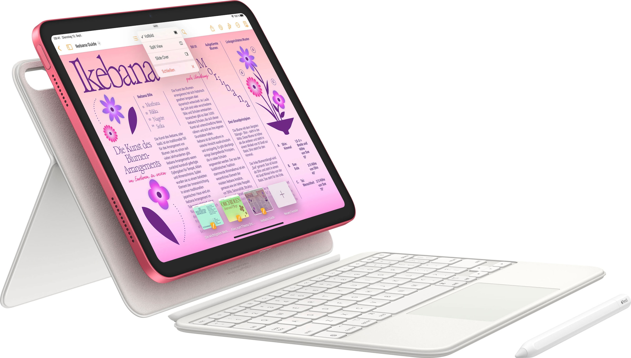 Apple Tablet »iPad Wi-Fi + Cellular 10. Generation inklusive Poweradapter«, (27,68 cm / 10,9 Zoll), iPadOS, 5G,)