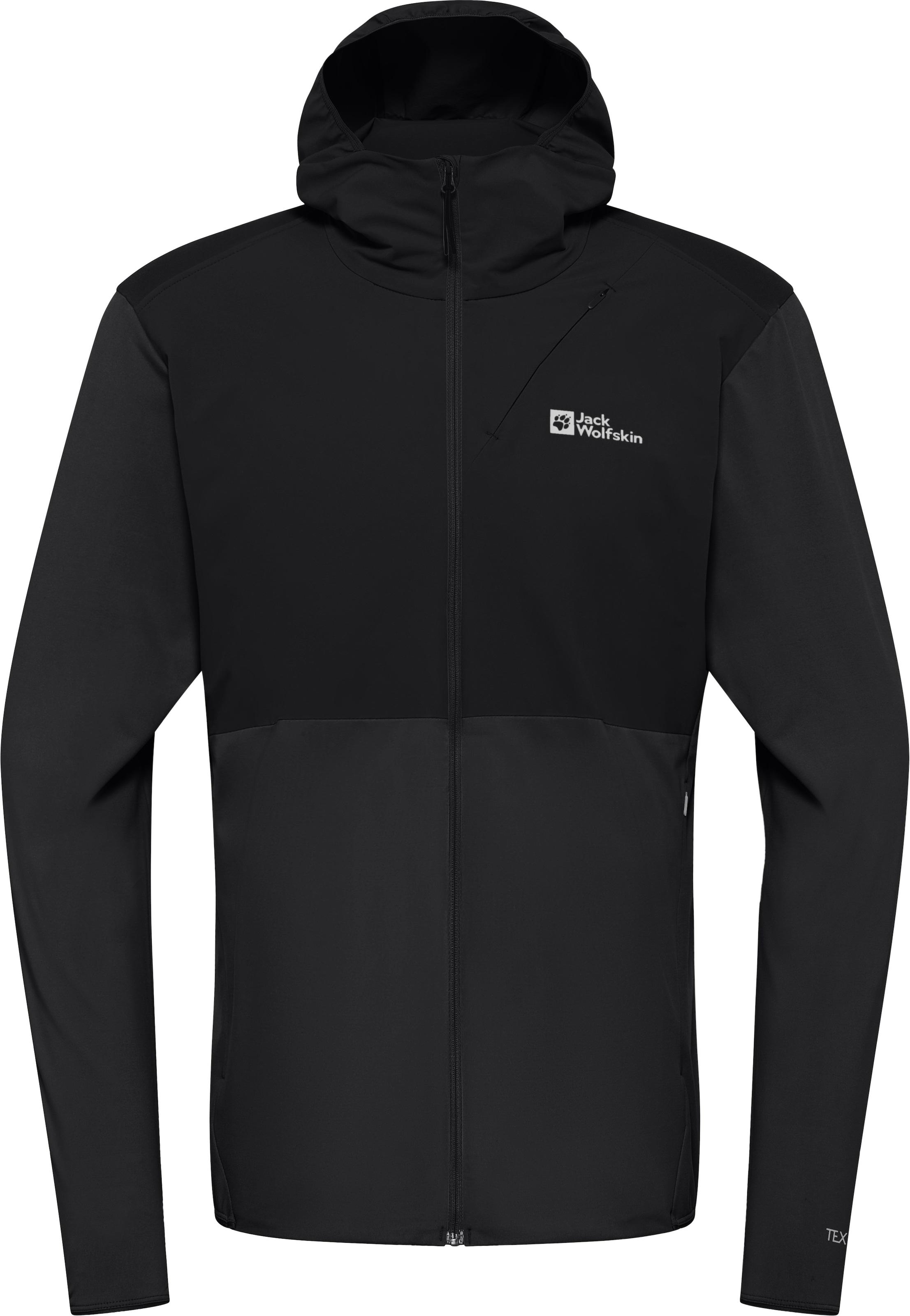 Jack Wolfskin Kapuzenfleecejacke »PRELIGHT TRAIL HOODY M« mit Kapuze