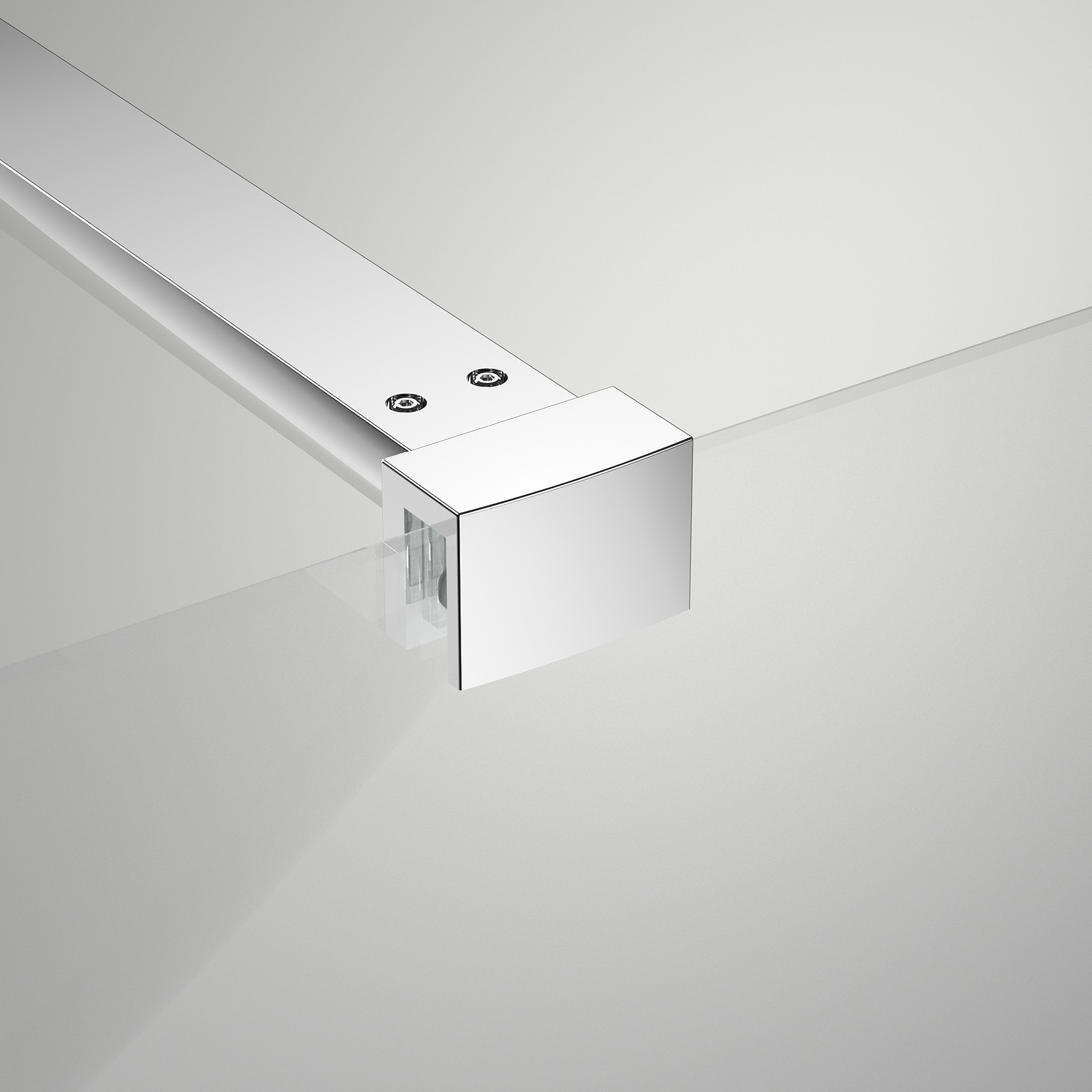 Marwell Walk-in-Dusche »BRIGHT 80« seitenverkehrt aufbaubar, mit Stabilisationsbügel