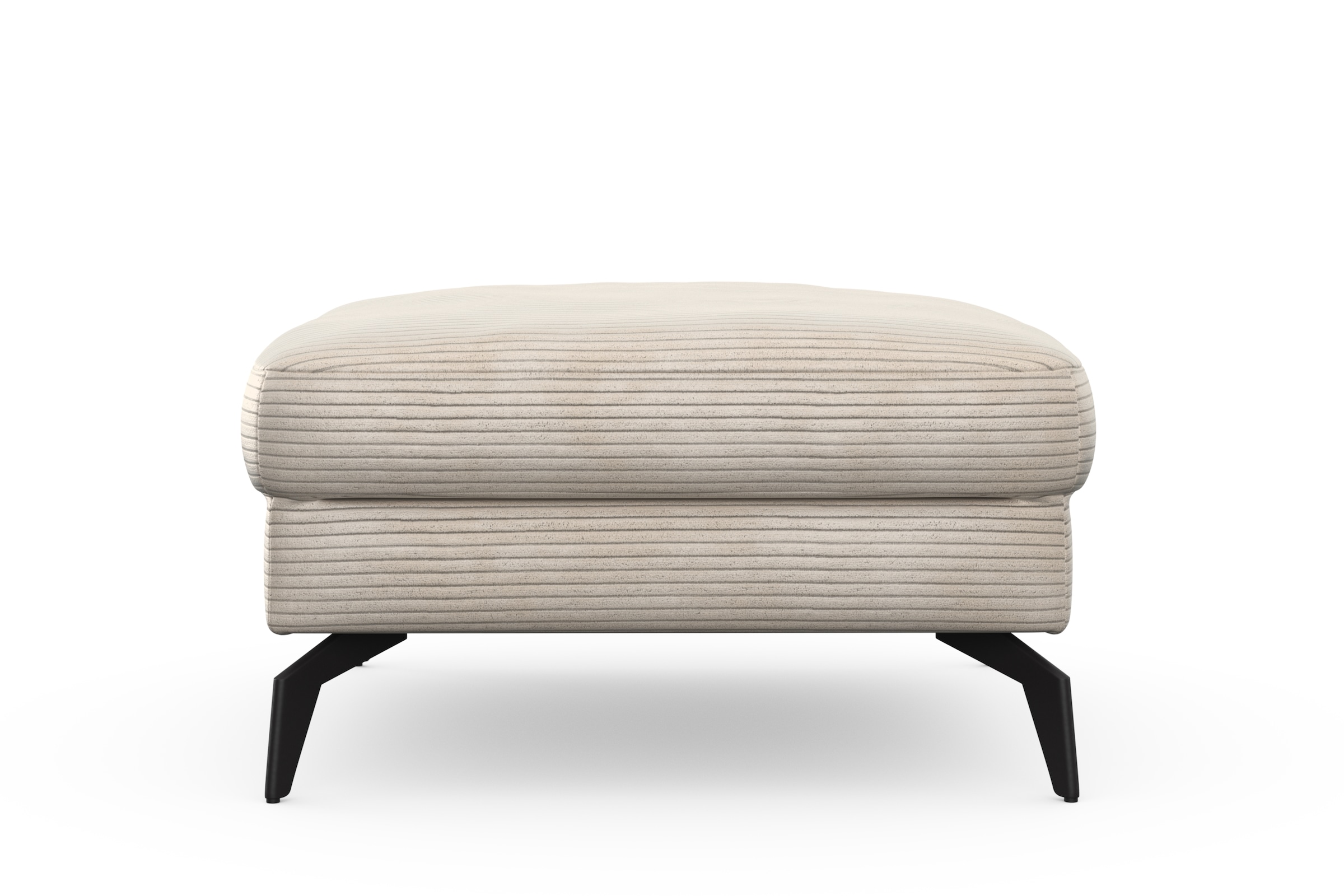 sit&more Polsterhocker »Cabana«, mit stylischen Metallfüßen