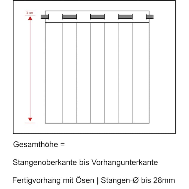 Neutex for you! Vorhang »ALLURE-NXFR148«, (1 St.), halbtransparent,  Polyester, unifarben, Strukturmuster, clean, nach Maß