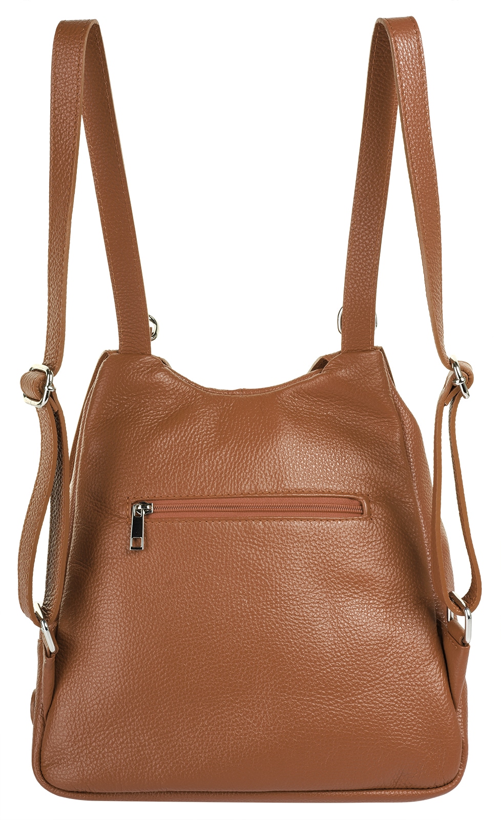 Cluty Cityrucksack, echt Leder, Made in Italy