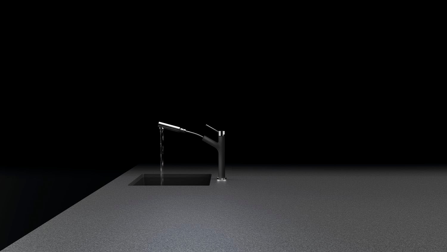 Schock Küchenarmatur »DION SB« ausziehbarer Auslauf, Rückflussverhinderer, Schwenkbereich 120°