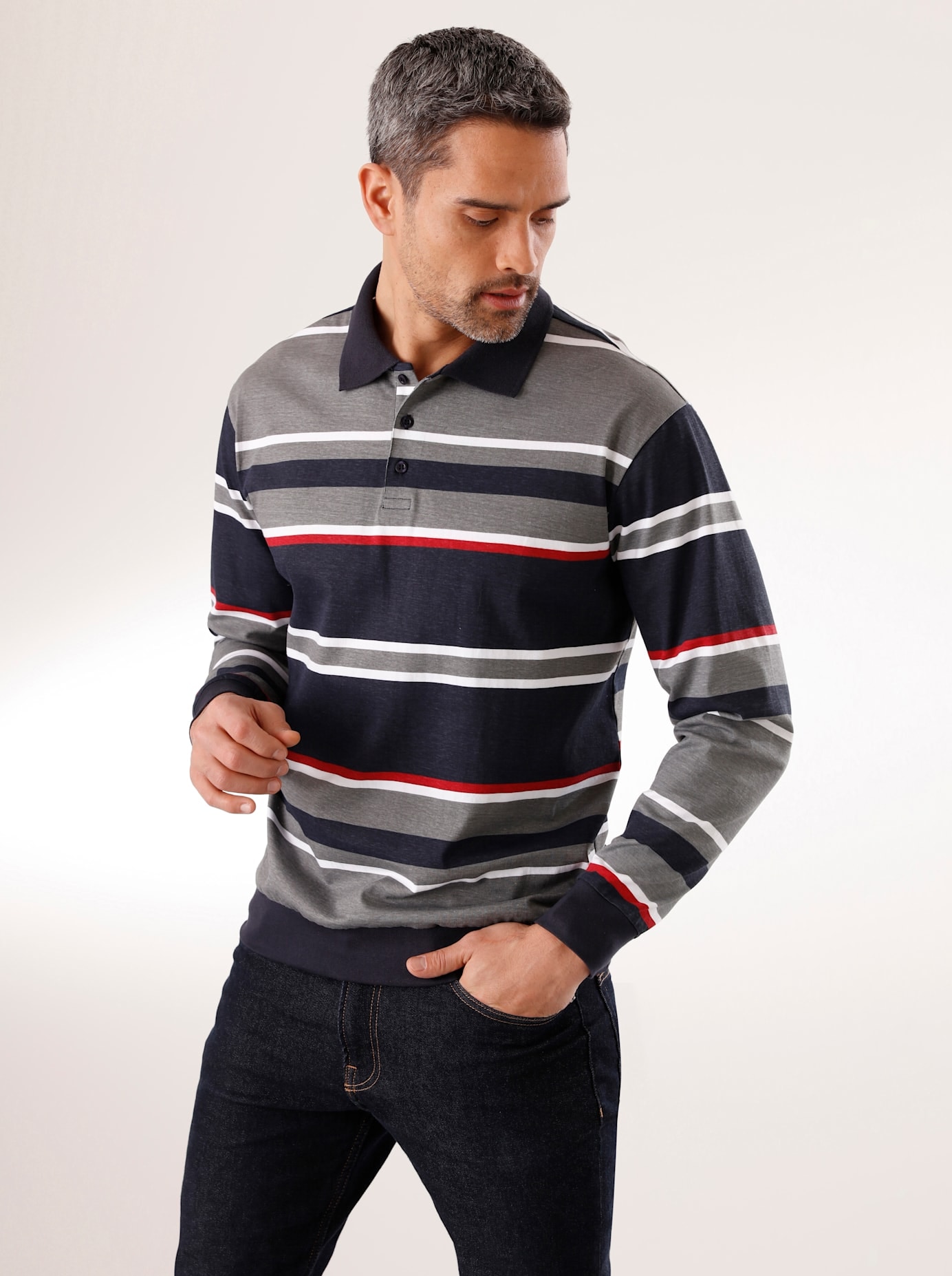 Langarm-Poloshirt »Poloshirt«