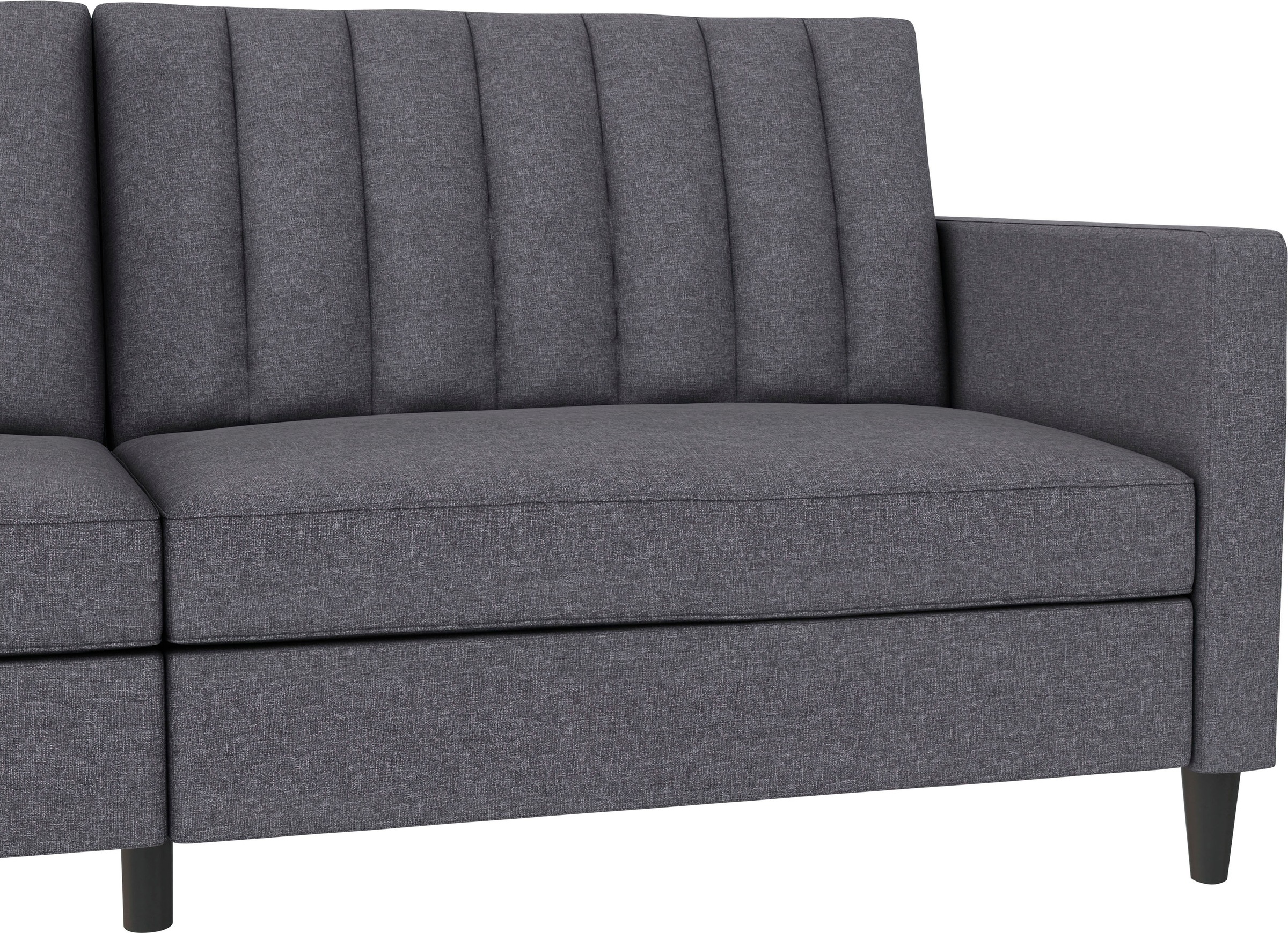 Dorel Home 3-Sitzer »Celine«, Rückenlehne 2-teilig und 3-fach verstellbar, Sitzhöhe 43 cm