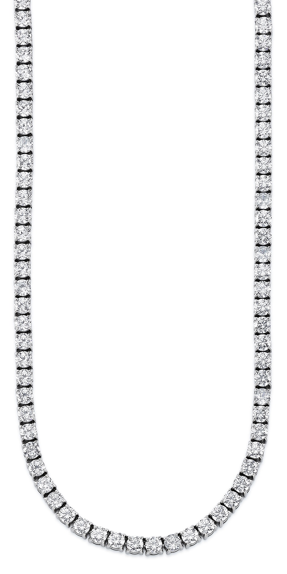 Bruno Banani Edelstahlkette »Schmuck, Geschenk, Tenniskette,« mit Zirkonia (synth.)