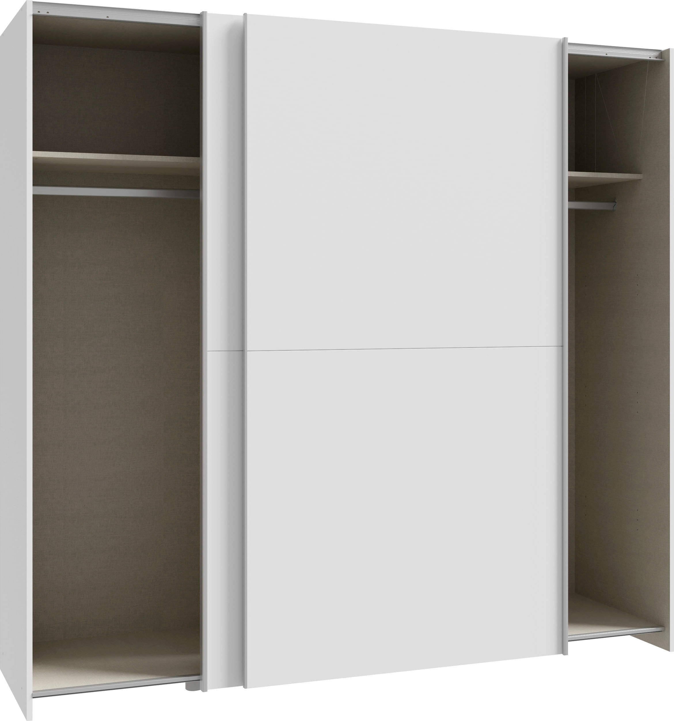 Home affaire Schwebetürenschrank »OTTOs Choice, 2 Schiebetüren, Made in Europe, stabil und zeitlos«, (5 Breiten: 120 -200cm, Höhe ca. 190cm), in verschiedenen Farben und Breiten
