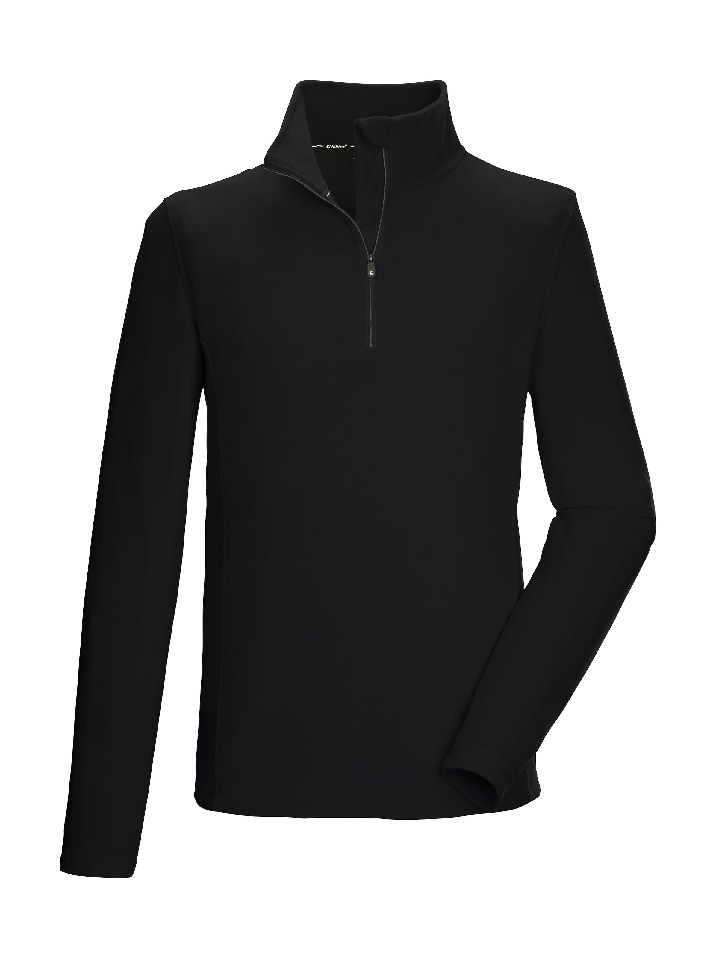 Killtec Fleecepullover »KSW 99 MN FLC SHRT«, Herren Fleeceshirt: warm, komfortabel, Reißverschluss mit Kinnschutz

