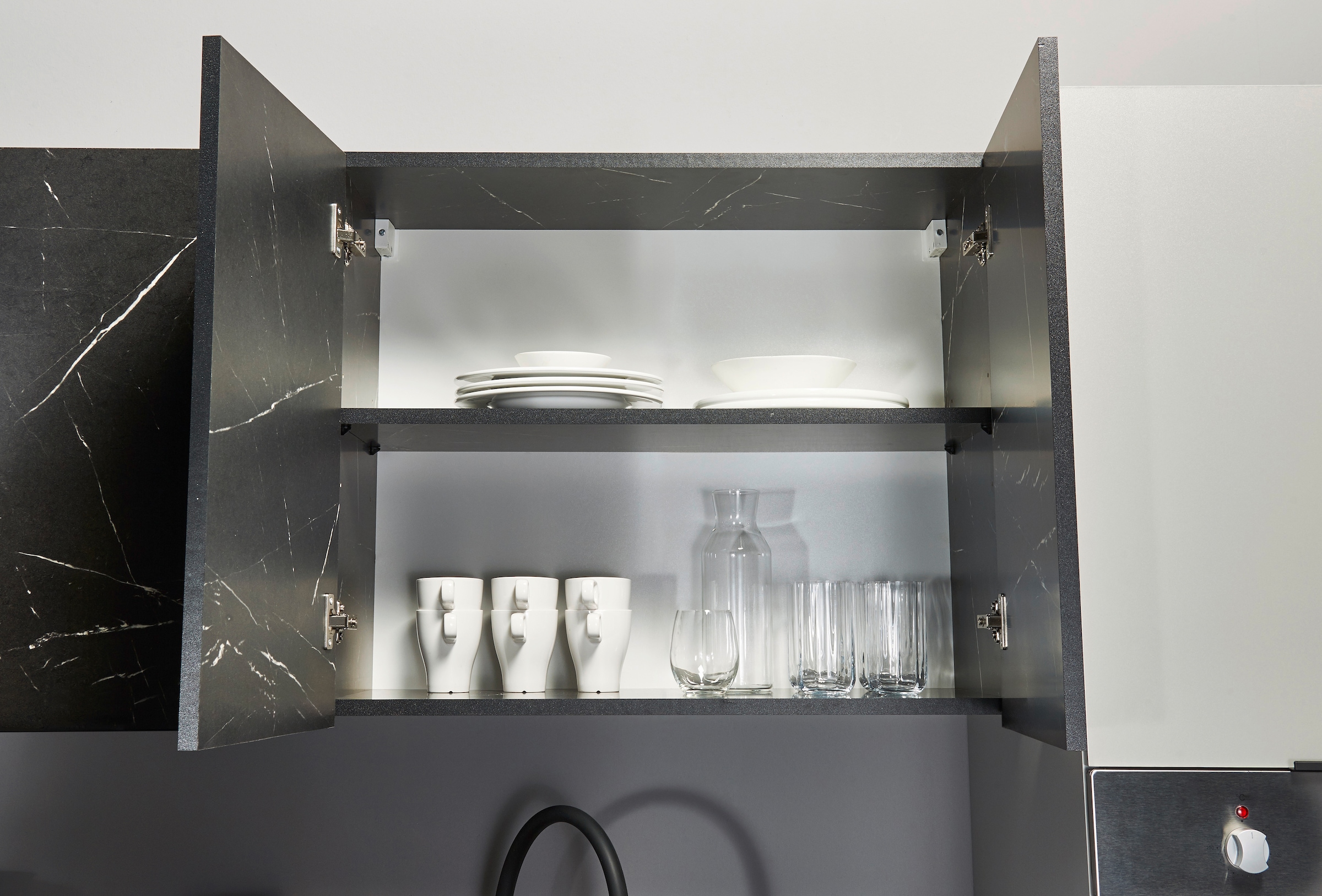 BASIC by Balculina Küchenzeile »Esperanza B/H/T 340x215x60 cm« Breite 340 cm, wahlweise mit E-Geräten und Induktion