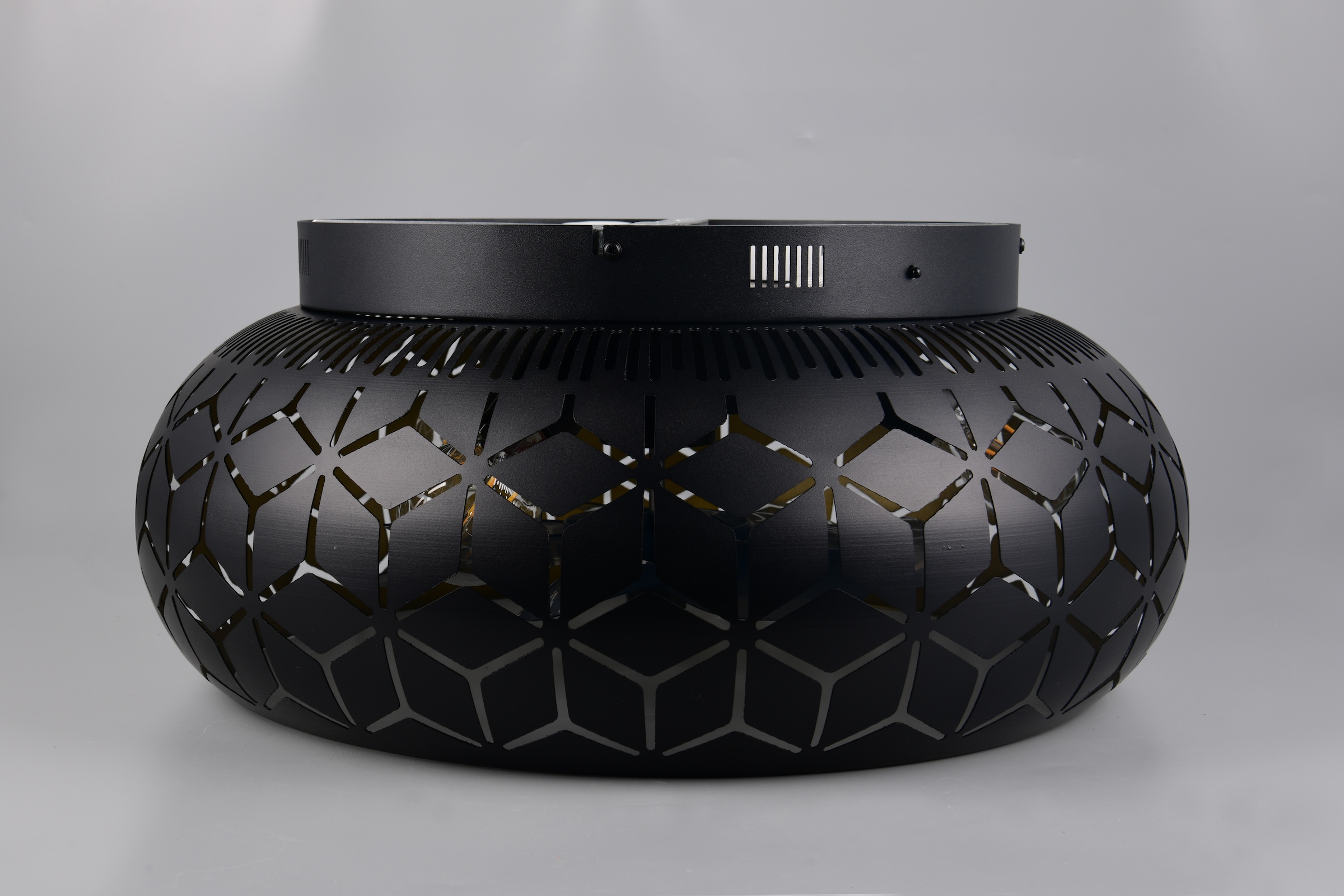 REALITY Leuchten Deckenleuchte »BIDAR mit Ventilator, Deckenventilator mit Licht inkl Fernbedienung« E27 1 Stk. warmweiß - kaltweiß 3 Geschwindigkeiten Timer Vor- & Rücklauf, exkl 3x E27 max 15W, Ø 50cm