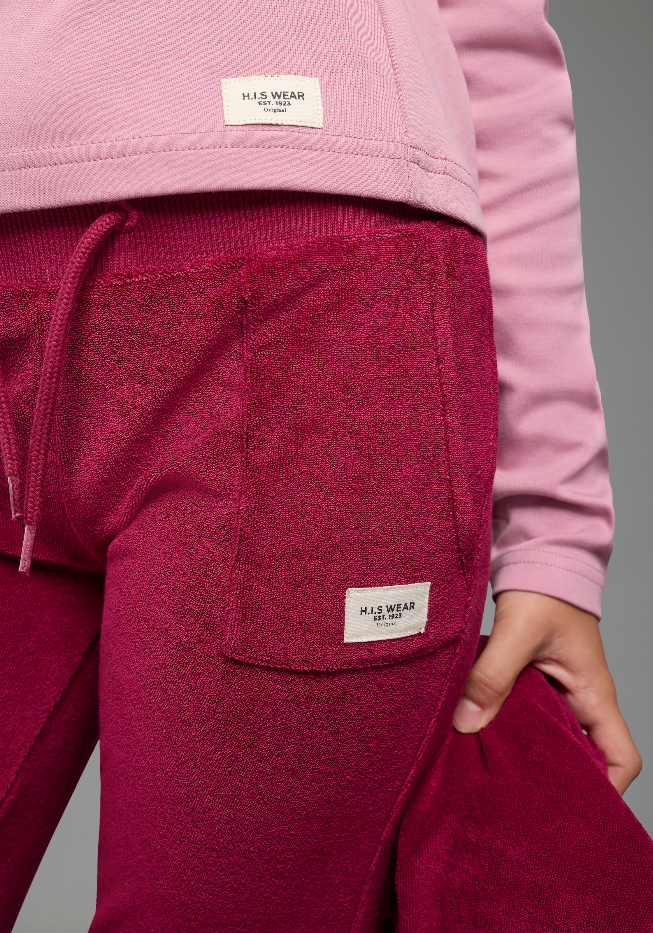 H.I.S Nickihose »Weiche Nicki-Jogginghose«  für Mädchen, mit ausgestellter Beinform, lange Form