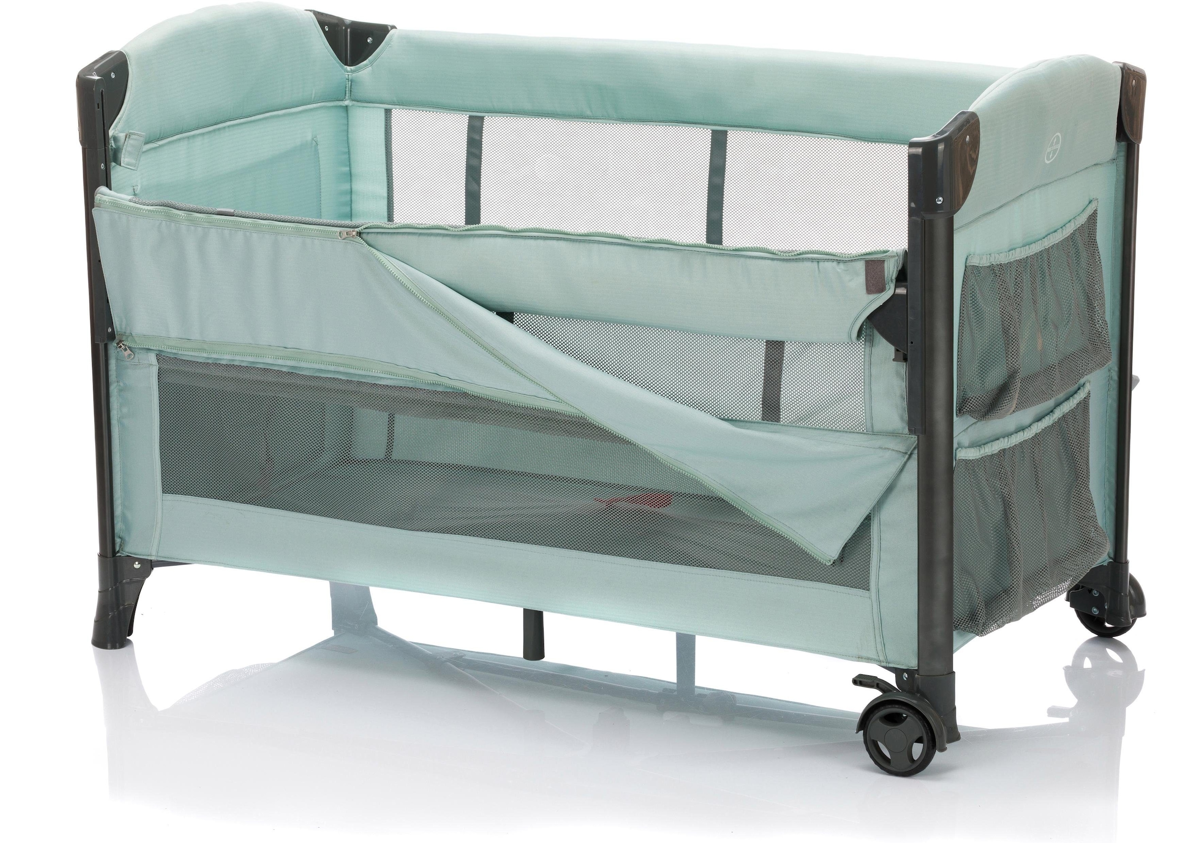 Fillikid Baby-Reisebett »Faltbett, mint«, inkl. Transporttasche