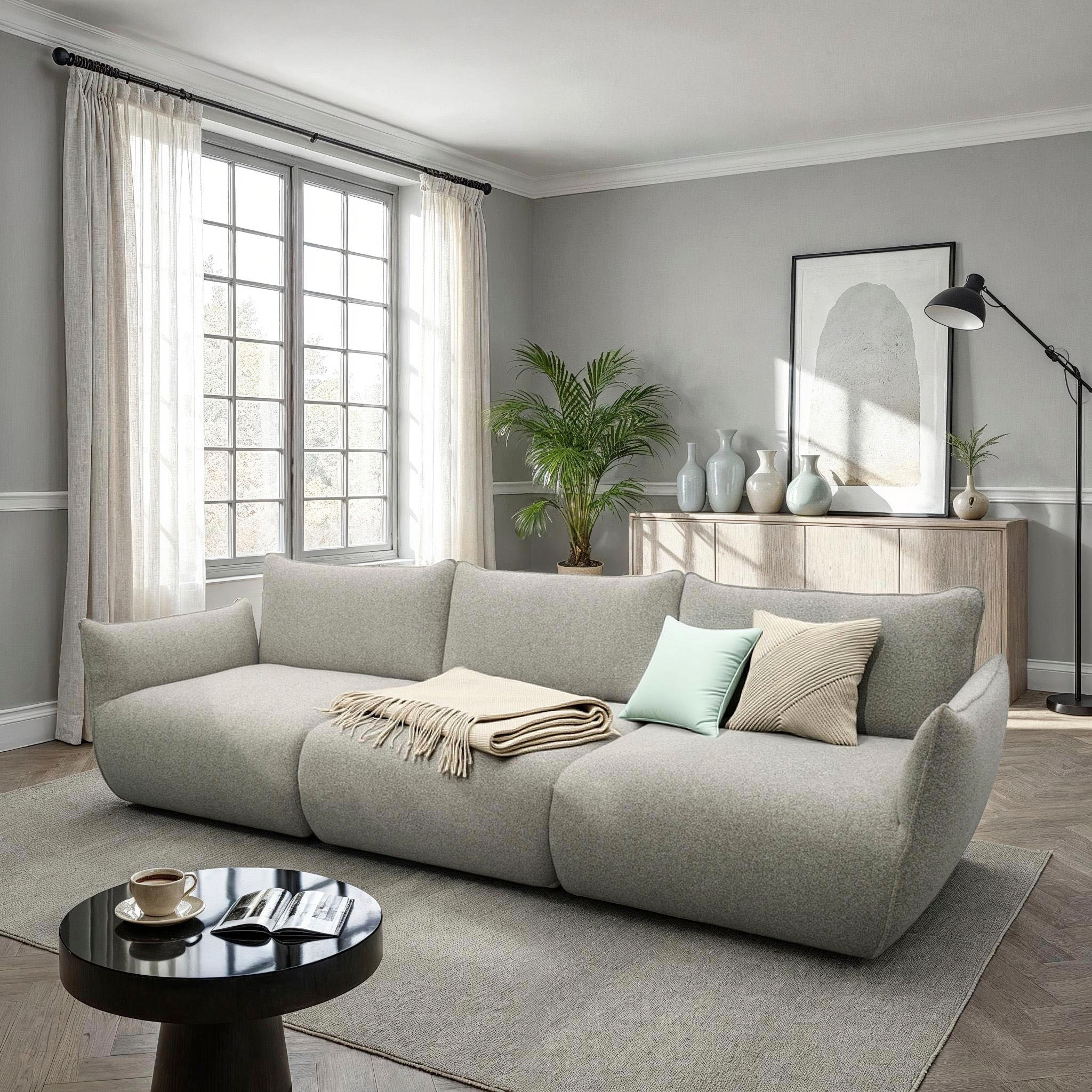 DOMO collection Big-Sofa »800022 in 2 Breiten, Taschenfederkern für hohen Sitzkomfort«