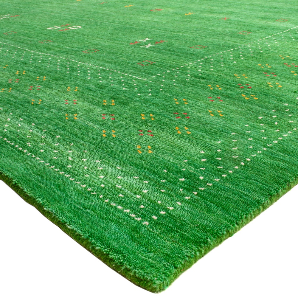 morgenland Wollteppich »LuxeWeave - Gabbeh Teppich - Loribaft Softy«, rechteckig, 1,2 mm Höhe, Sehr weicher Flor