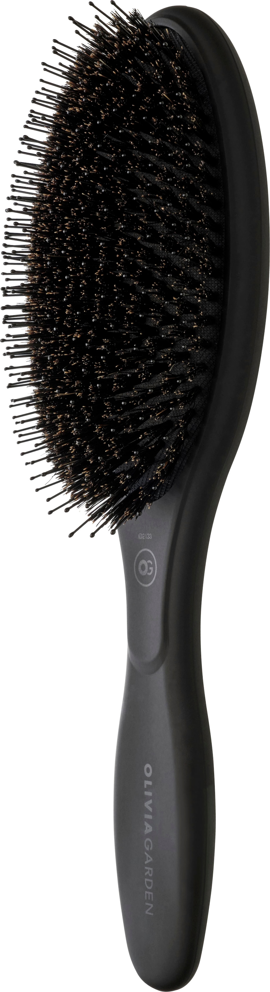 OLIVIA GARDEN Haarbürste »EXPERT CARE OVAL Boar & Nylon Bristles Black Label«