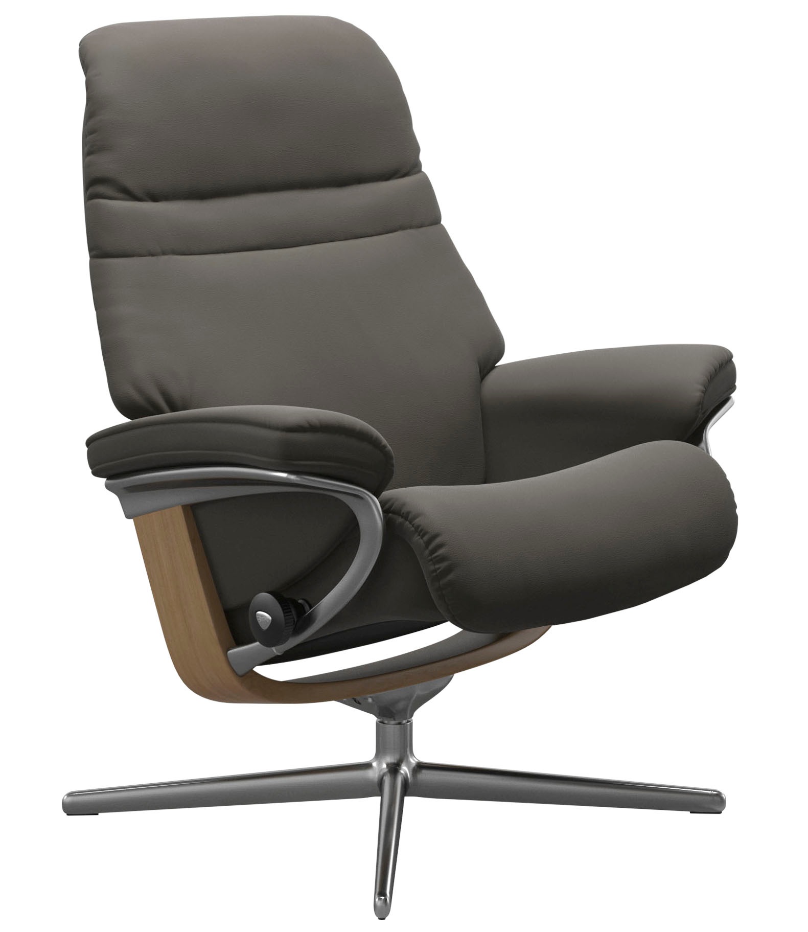 Stressless® Relaxsessel »Sunrise«, mit Cross Base, Größe S, M & L, Holzakzent Eiche