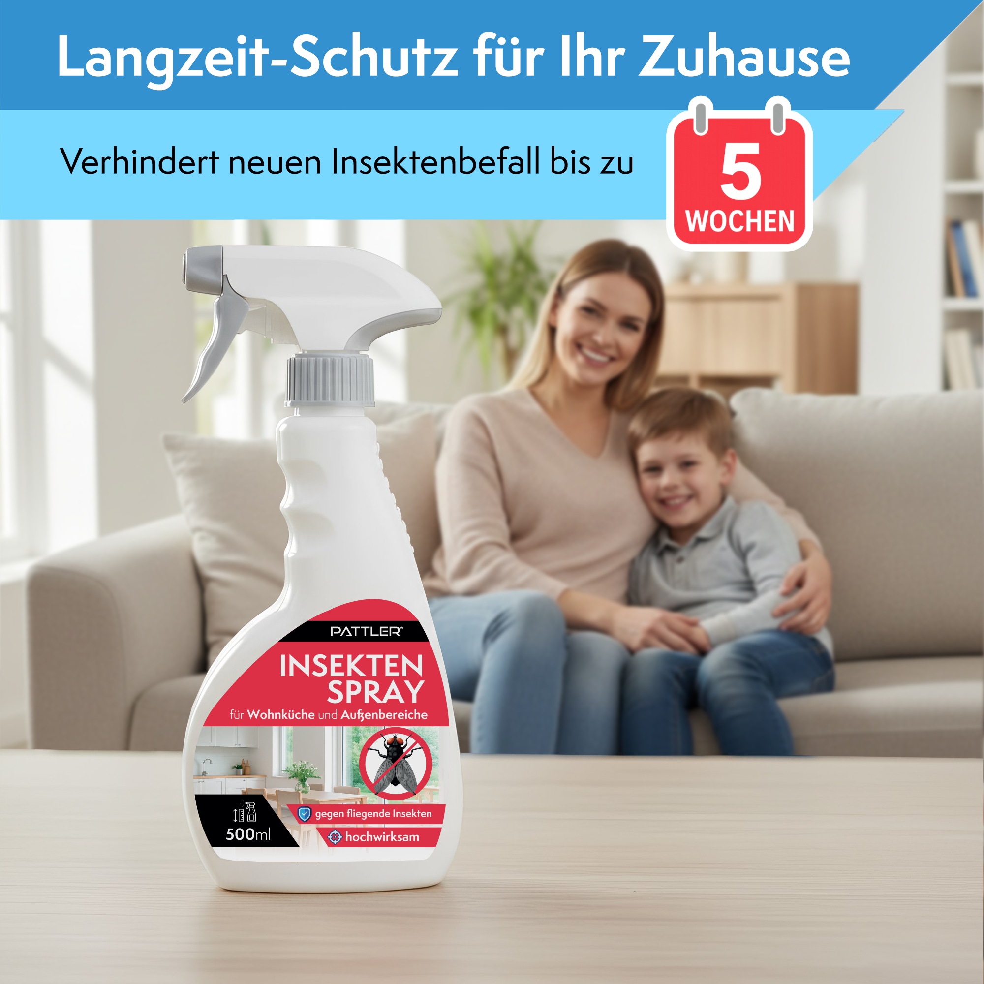 Pattler Insektenspray »Insekten- und Mückenspray« 500 ml