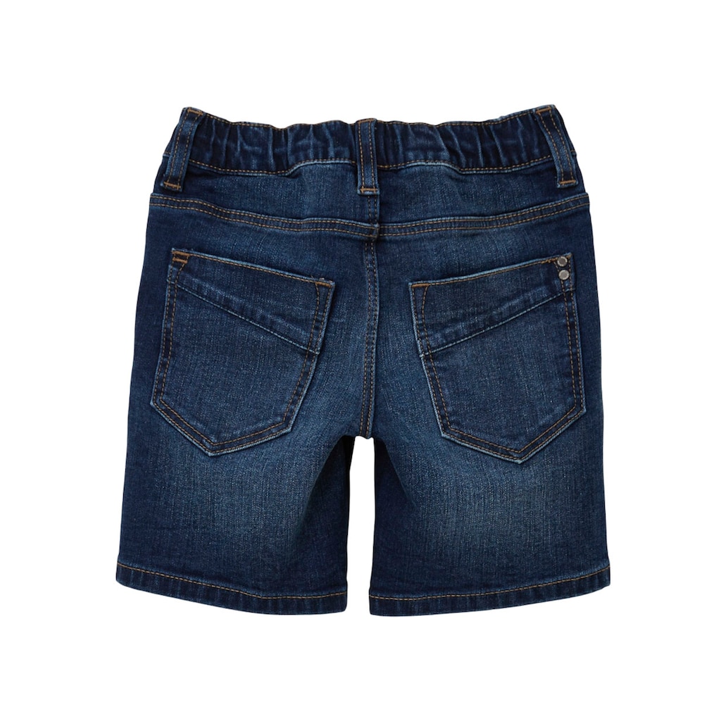 s.Oliver Junior Jeansshorts Ziernaht an den Gesäßtaschen