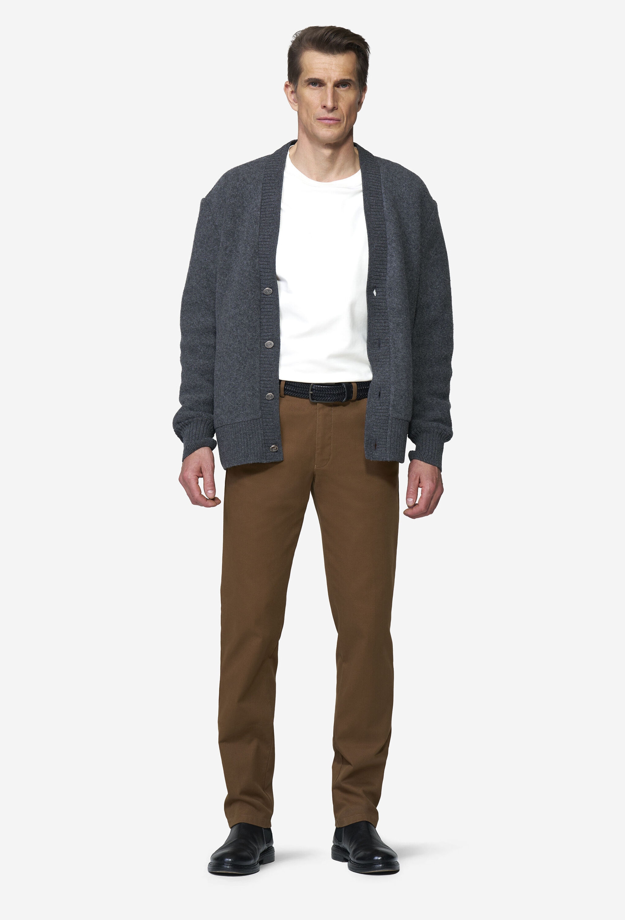 MEYER Chinohose »Chicago 2-5627«  im Canvas Look