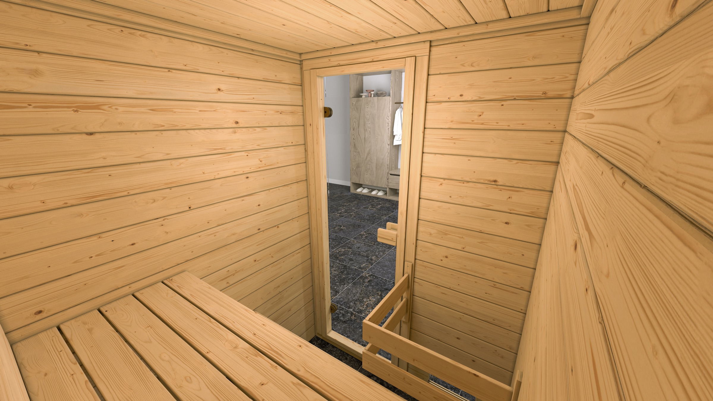 weka Sauna »Valida«, 4,5 kW Bio-Ofen mit digitaler Steuerung
