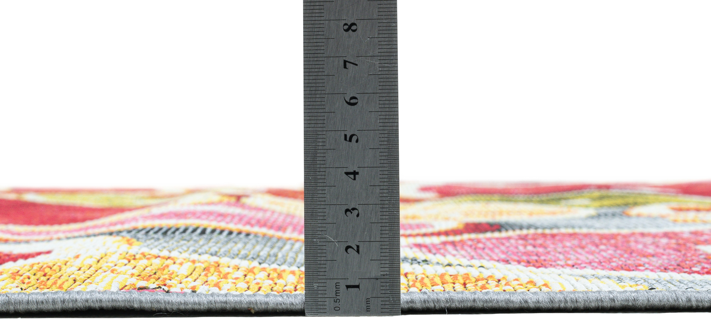 Sansibar Teppich »Rantum Beach 003«, rechteckig, 5 mm Höhe, Flachgewebe, modernes Sommer Design, In- und Outdoor geeignet