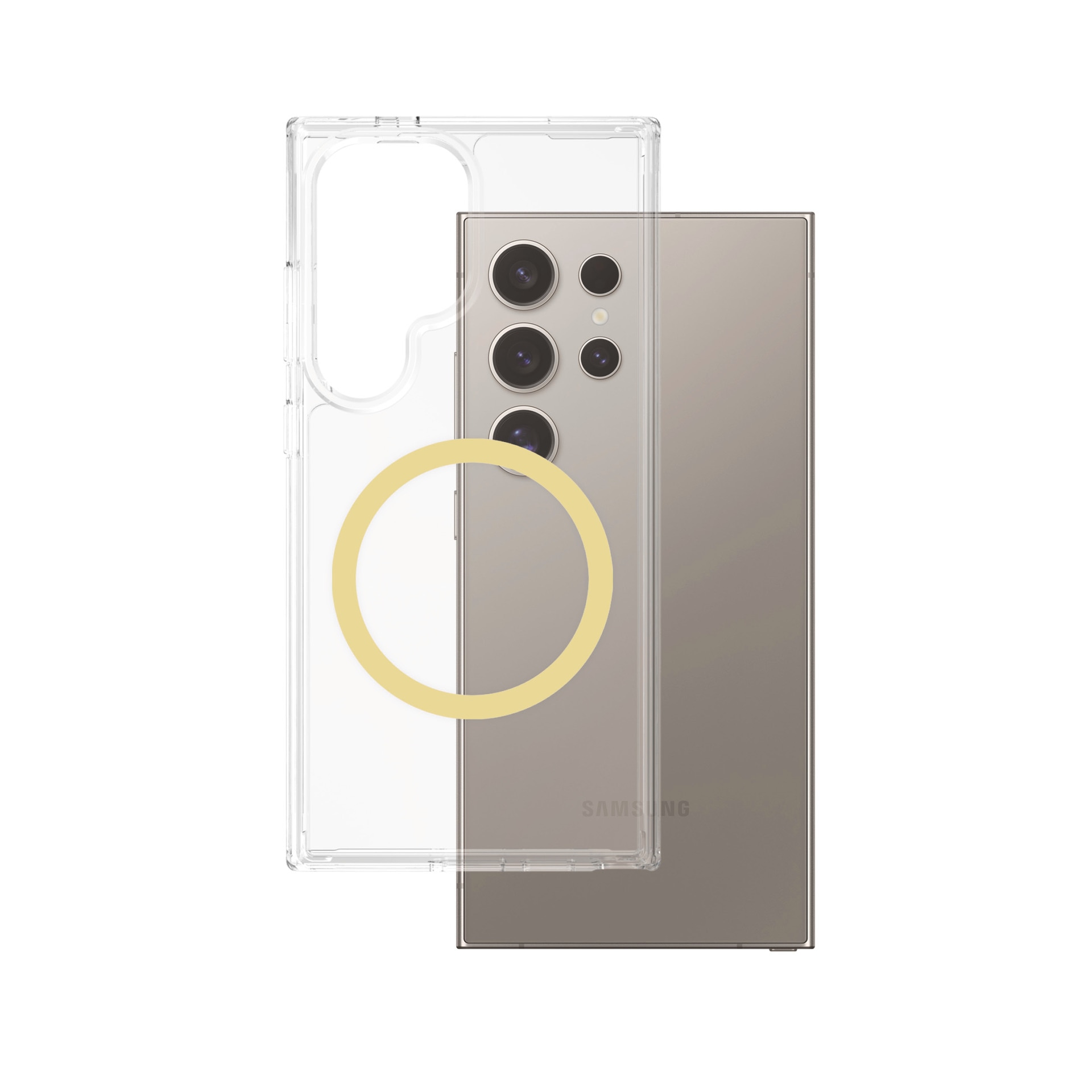 CARE by PanzerGlass Handyhülle »Magnetic QI Compatible Urban Combat Case für Samsung Galaxy S25 Ultra«, Backcover, Schutzhülle, Handyschutzhülle, Case, Schutzcase, stoßfest