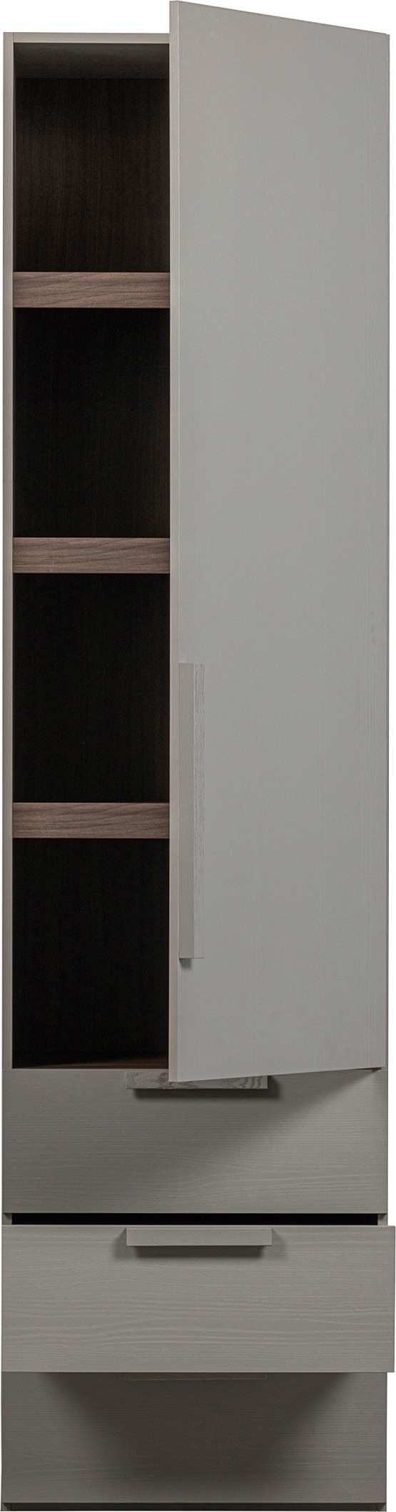 WOOOD Garderobenschrank »Rens«, aus Nussbaum-Dekor, viel Stauraum, Höhe 210 cm