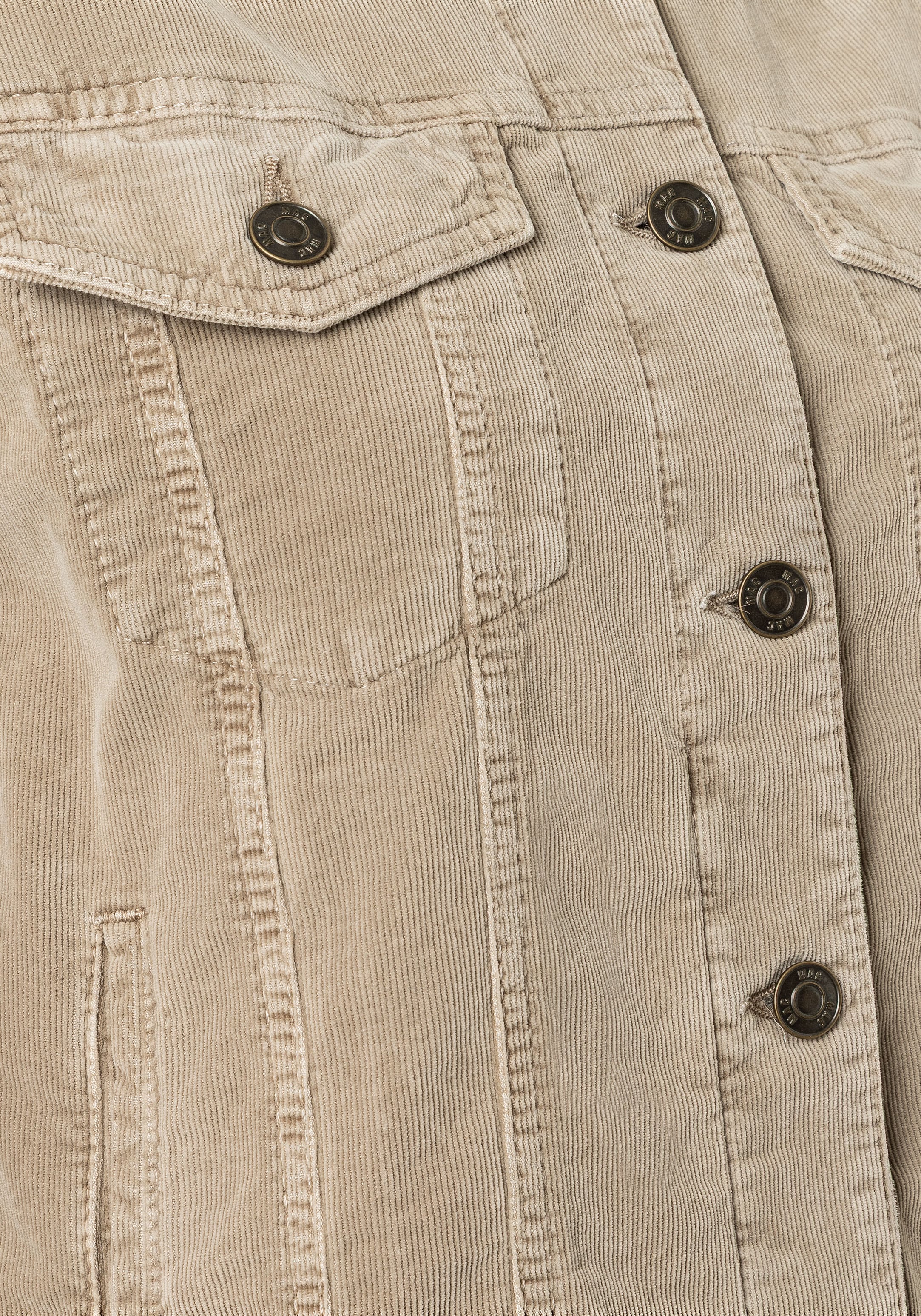 MAC Cordjacke mit Taschen