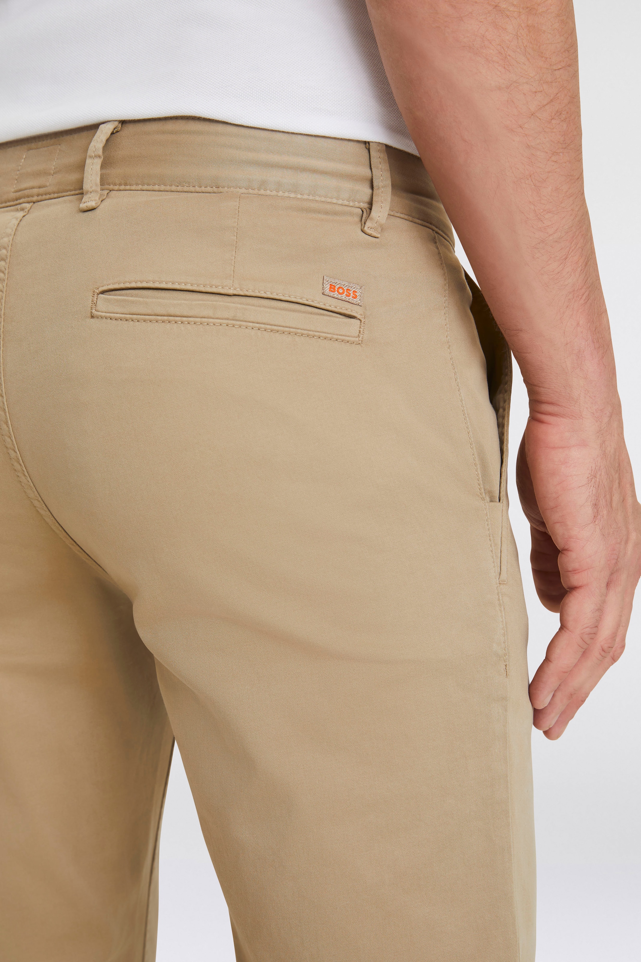 BOSS ORANGE Chinohose »Chino_slim«, mit Gesäßtaschen