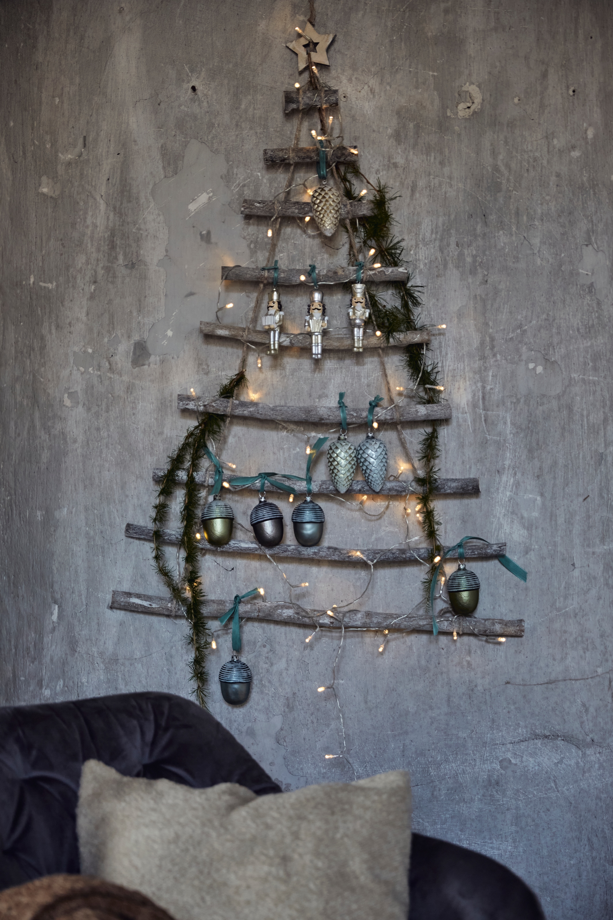 Schneider Dekobaum »Weihnachtsbaum, Weihnachtsdeko aussen«, für die Wand,  Höhe 87 cm bequem kaufen